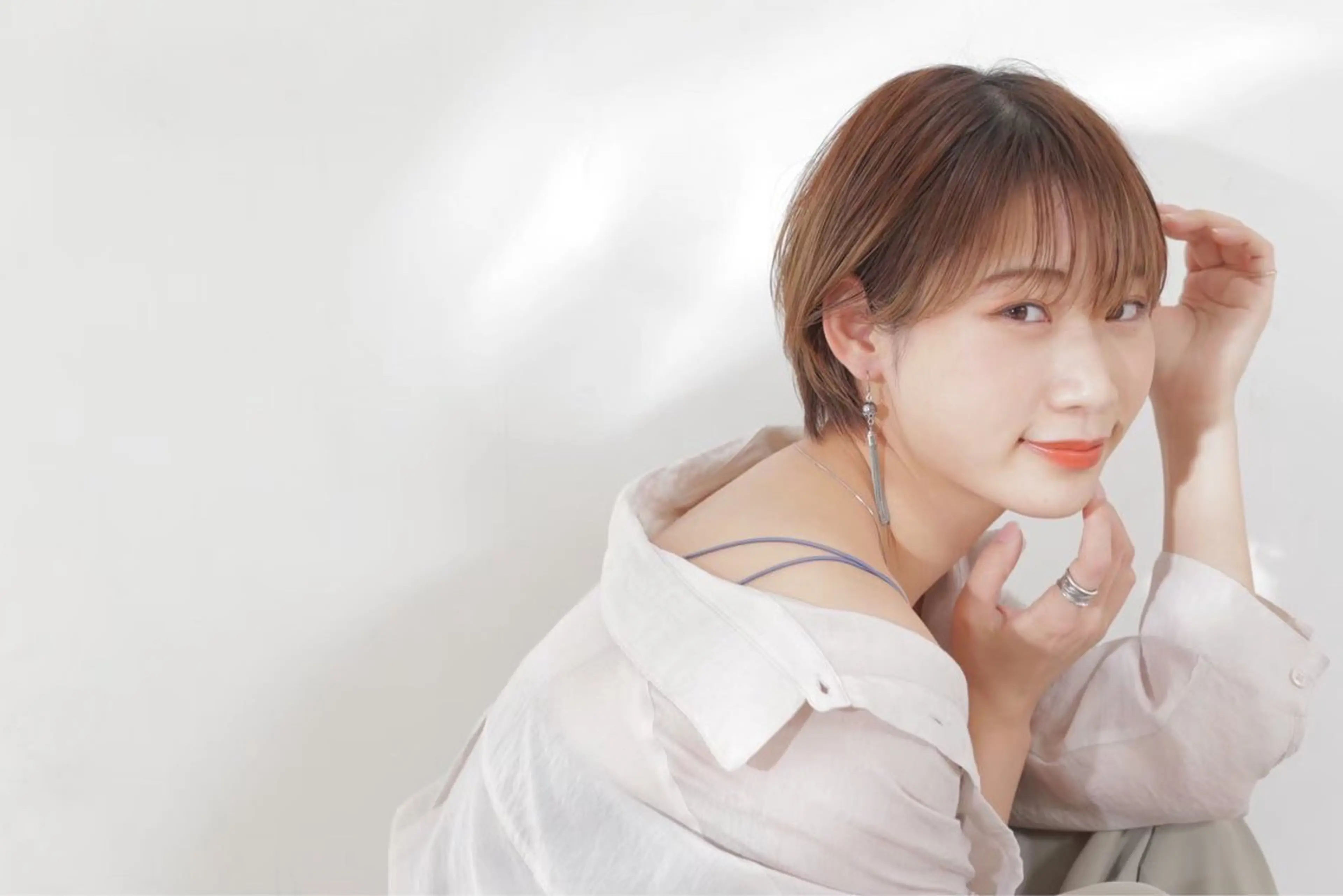 ショート 松尾 空唯希のヘアスタイル