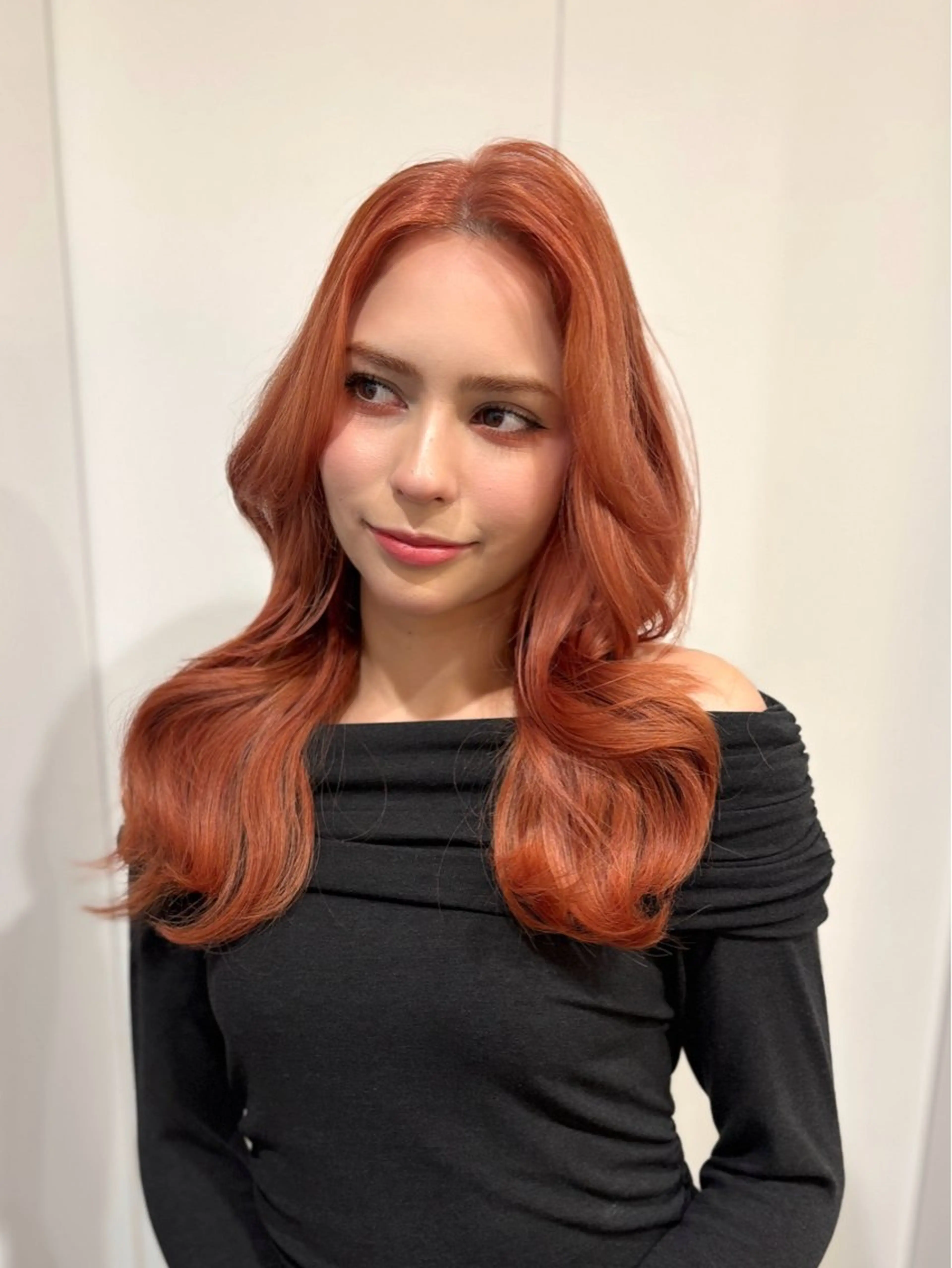 ロング カラー カット ヘアカラー トリートメント ハイトーン/ウルフ/ レイヤー/Asukaのヘアスタイル