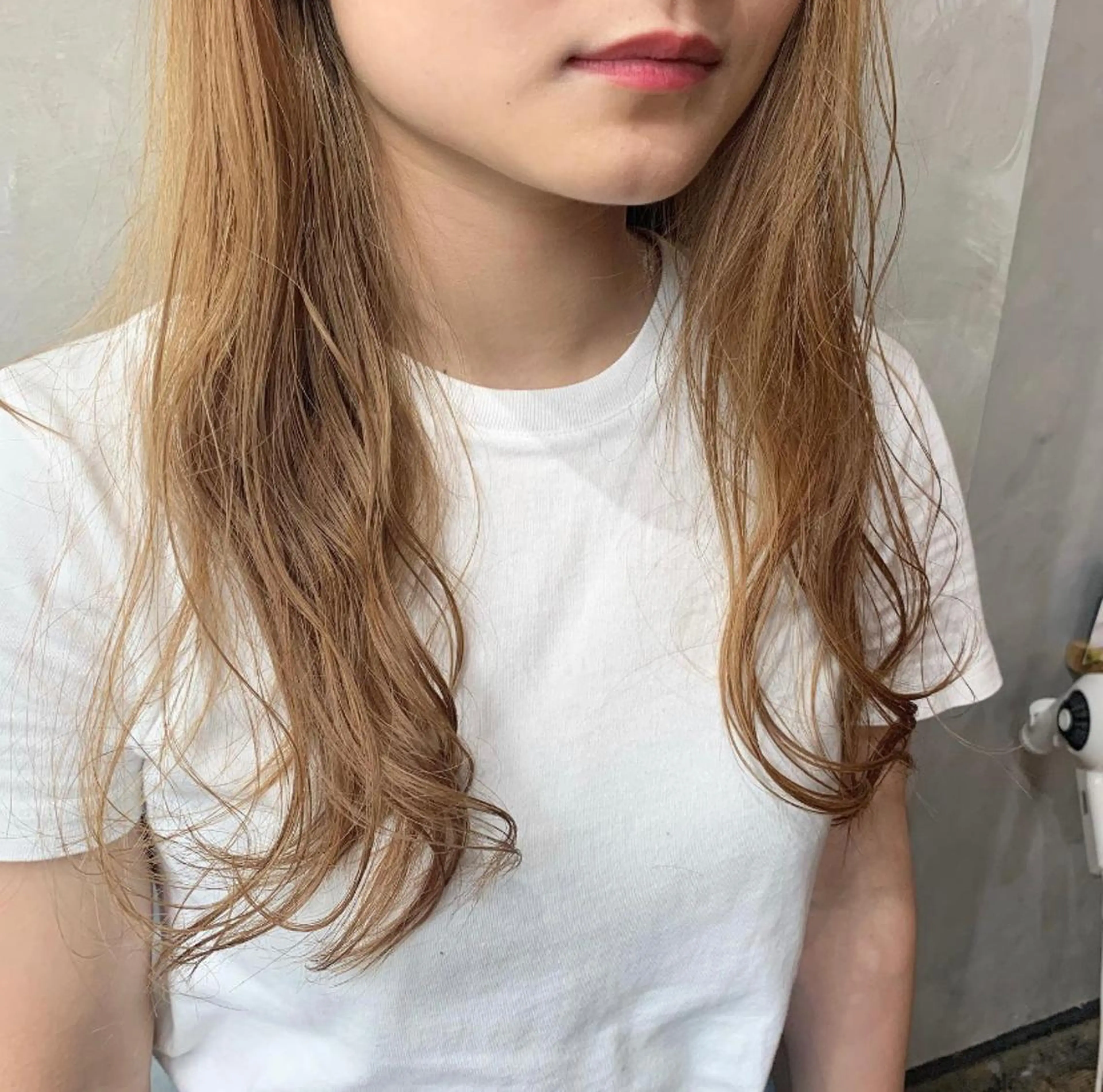 ロング カラー ブロンド friity所属・🕊️ HONOKAのヘアスタイル