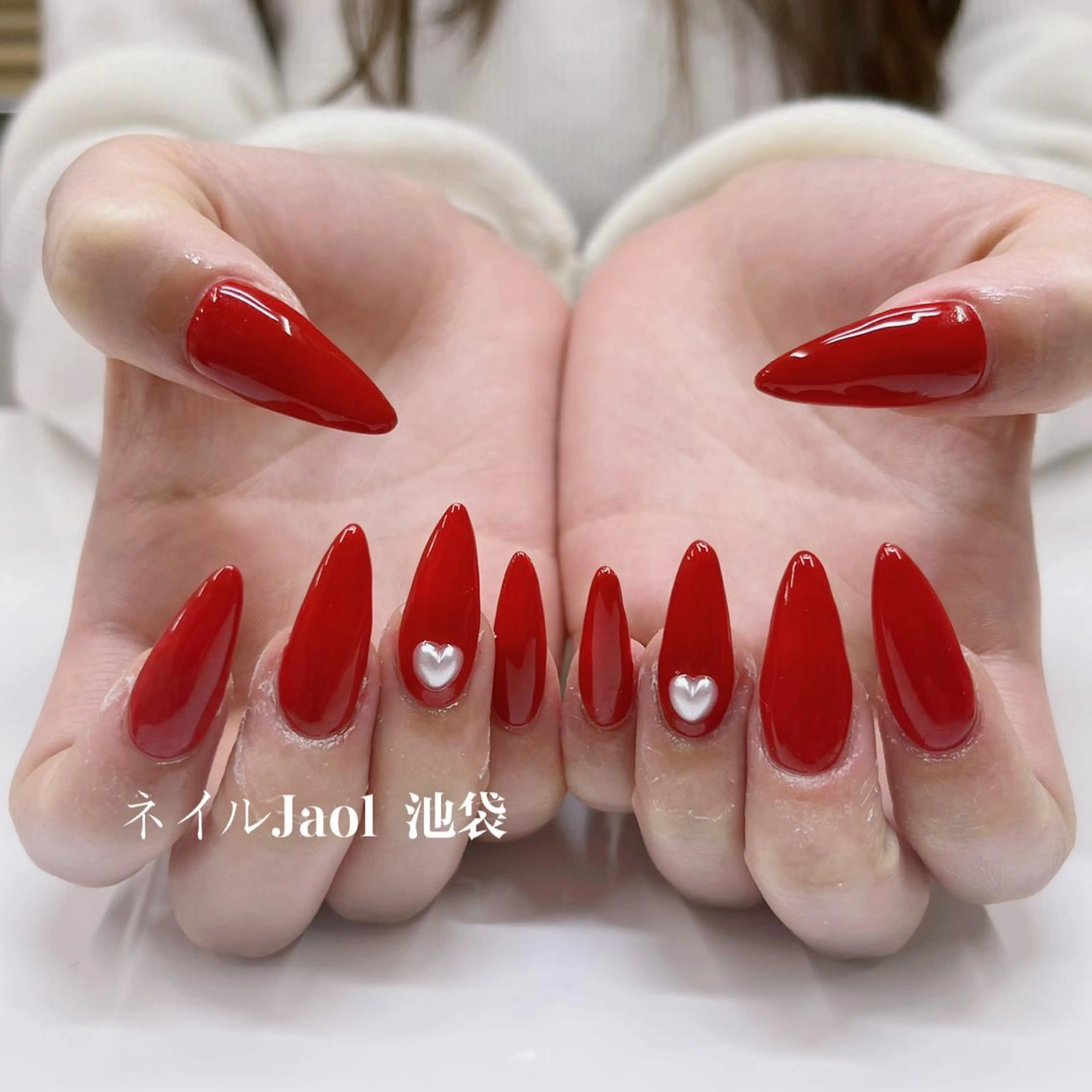 ロング ハンドネイル nail jaol池袋店所属・ネイルJaol 池袋のネイルデザイン