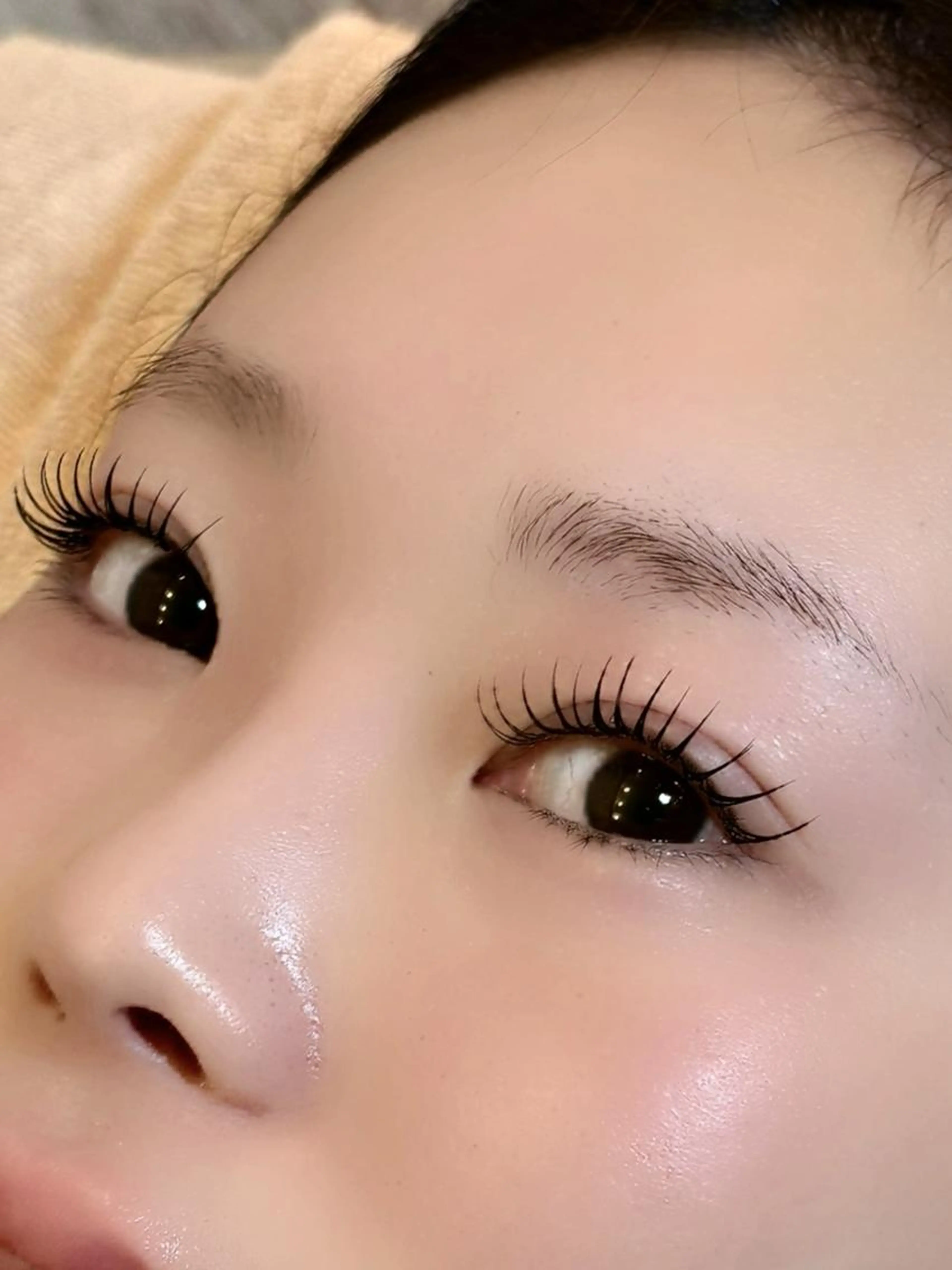 2/20限定❣️🍀(他店オフ込)🍀最高級フラットラッシュ🧡120本🧡アイシャンプー付🫧の写真