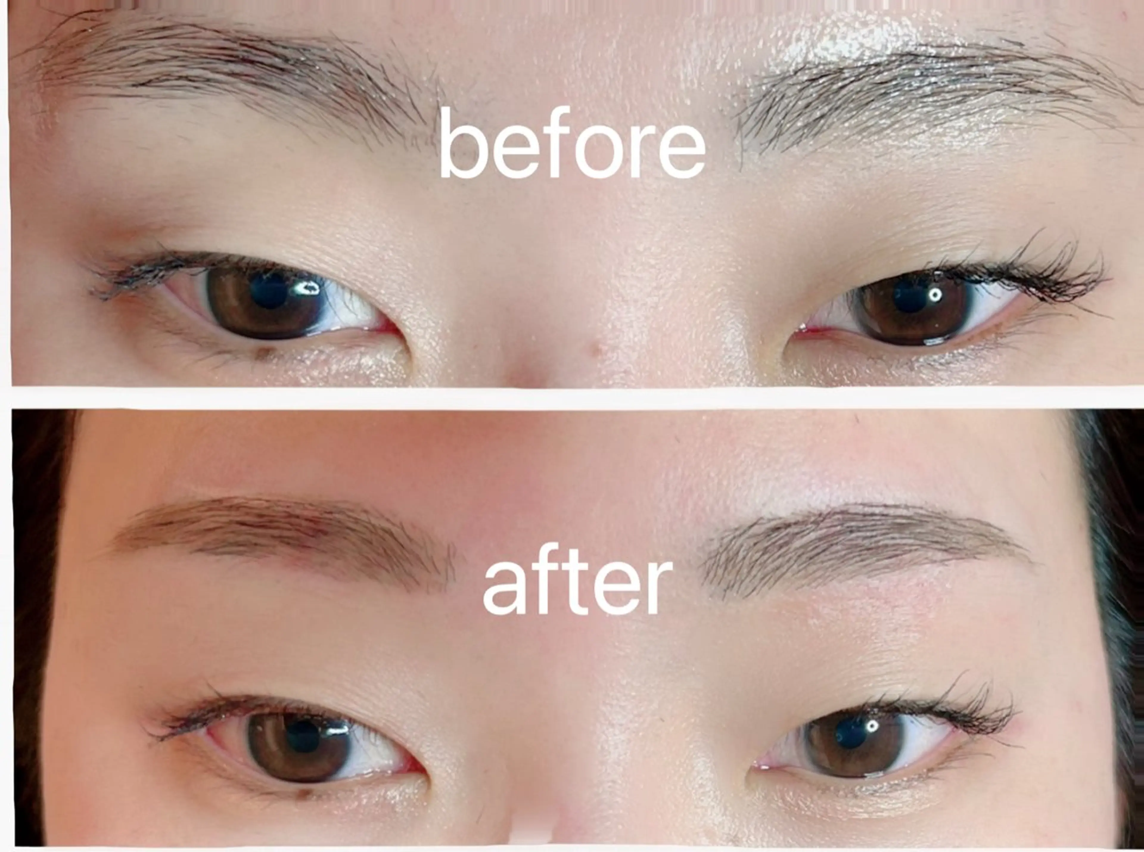 アイブロウ 眉毛ワックス脱毛 玉置 七海のヘアスタイル