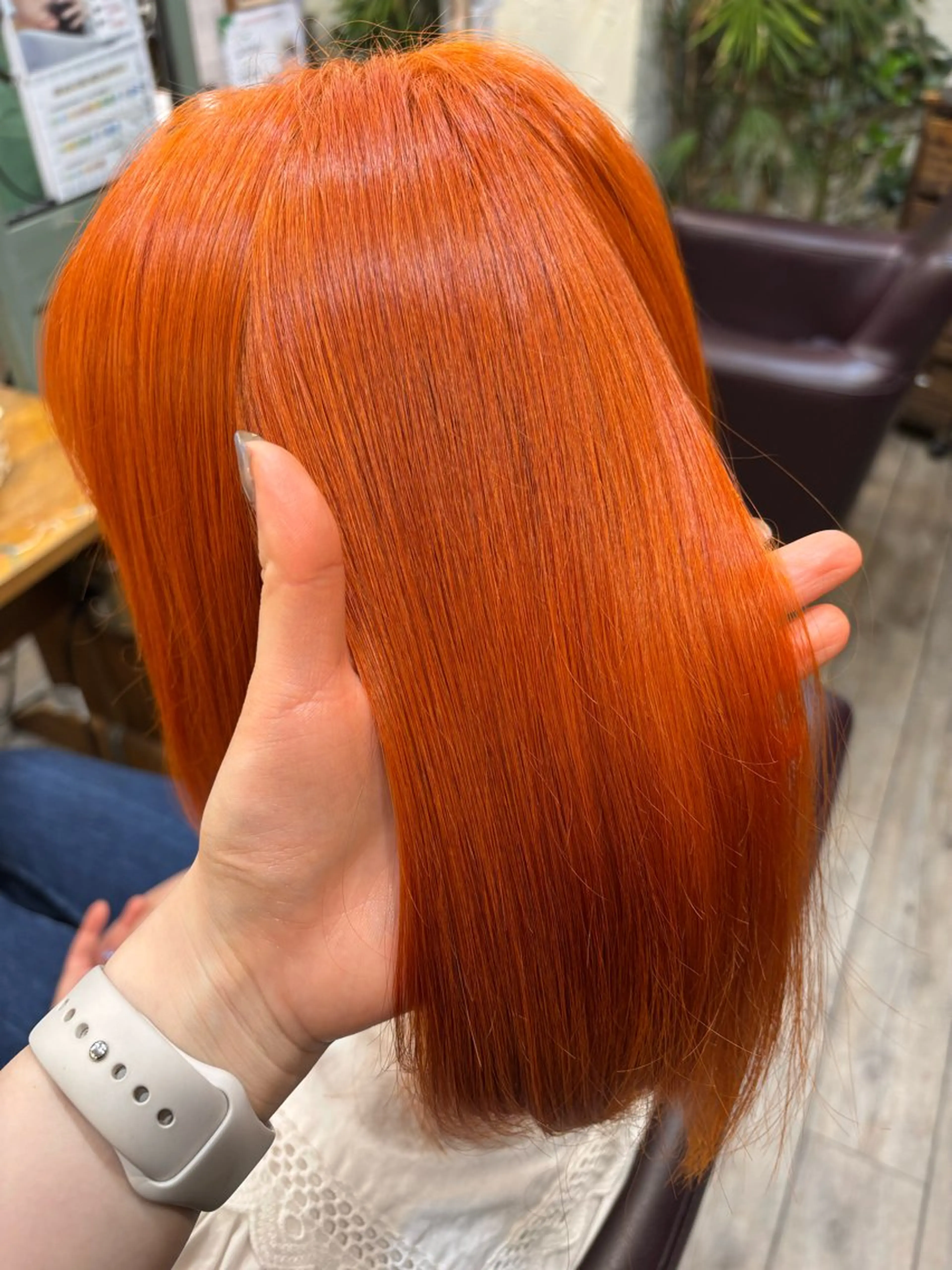 カラー 中根 瑠香のヘアスタイル