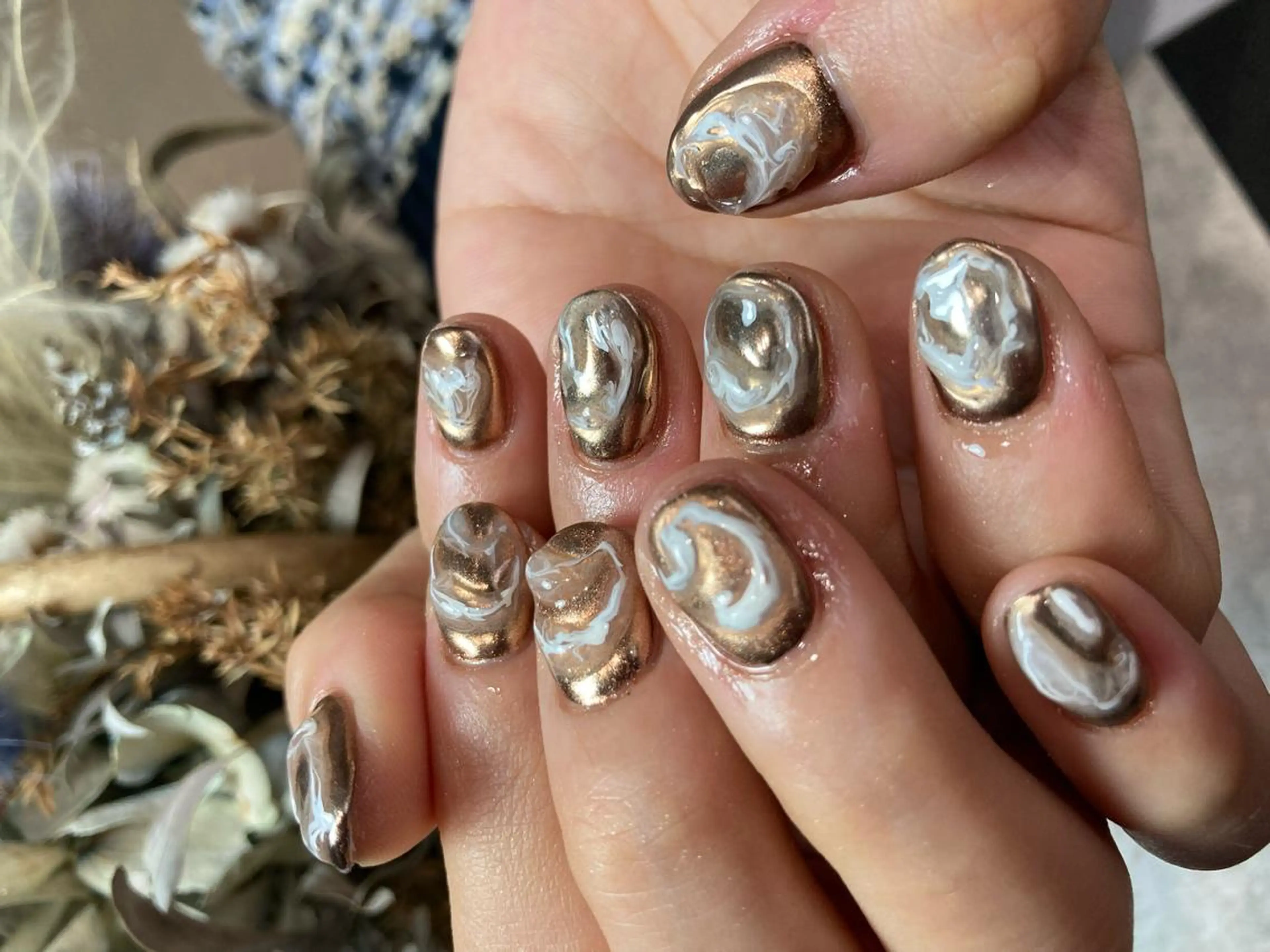 ネイル ハンドネイル ou's nail salon所属・小林 桜のネイルデザイン