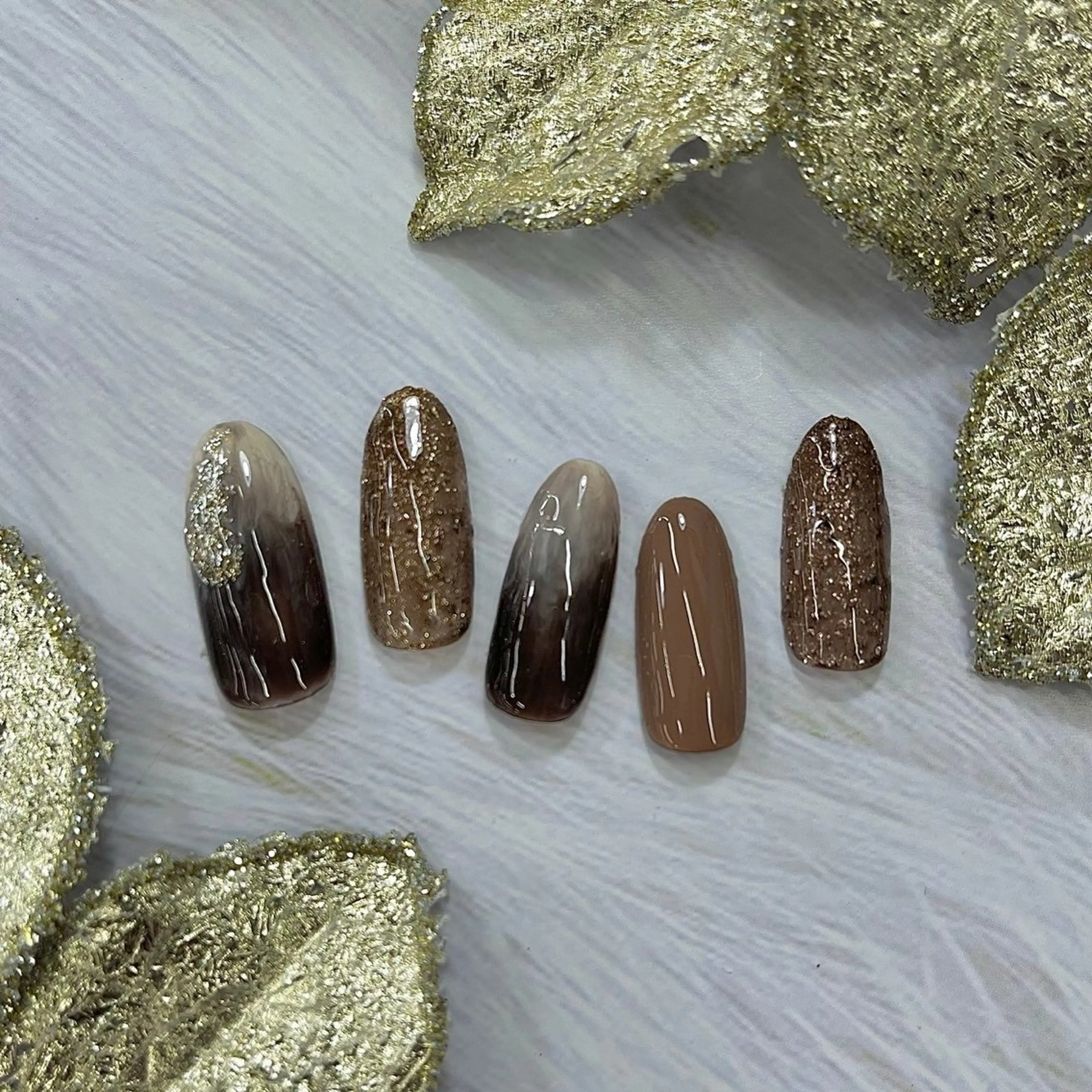 ネイル ⭐︎休業中の練習⭐︎ JNA認定講師髙橋のネイルデザイン