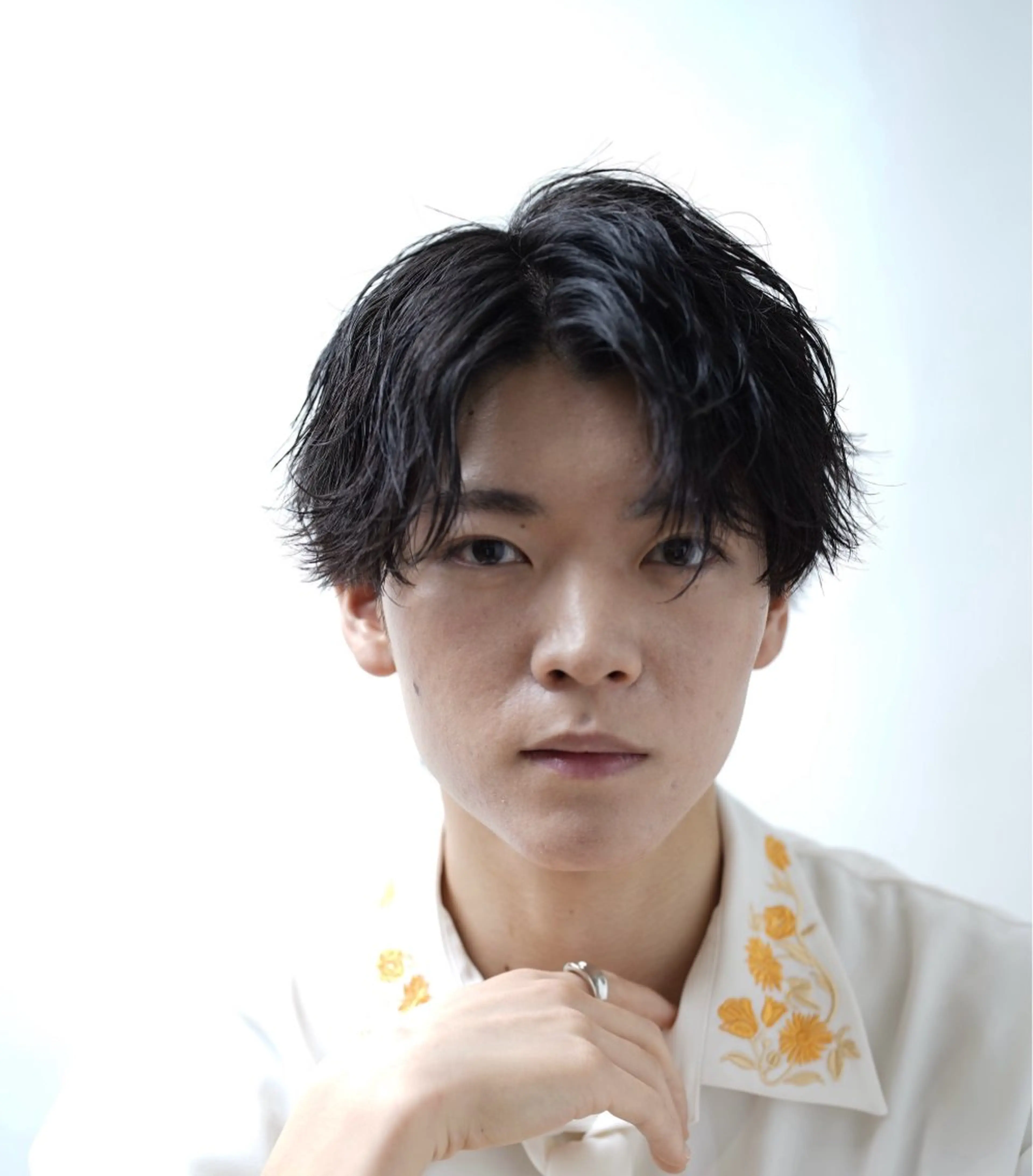 【爽やかセット🌳】メンズカット＋弱めパーマ＋眉カットの写真