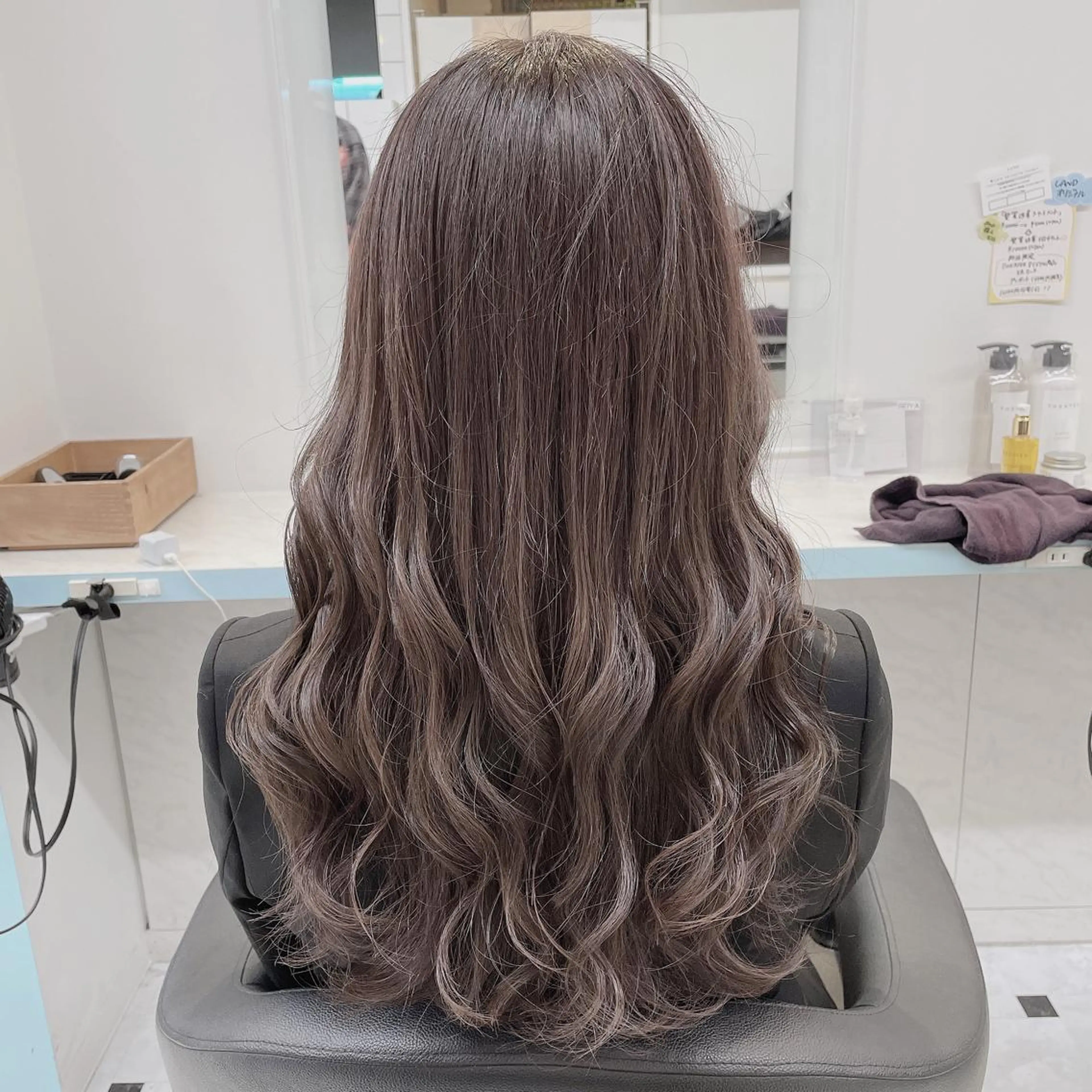 セミロング 💍大人デザイン /ハイトーン♡リクトのヘアスタイル