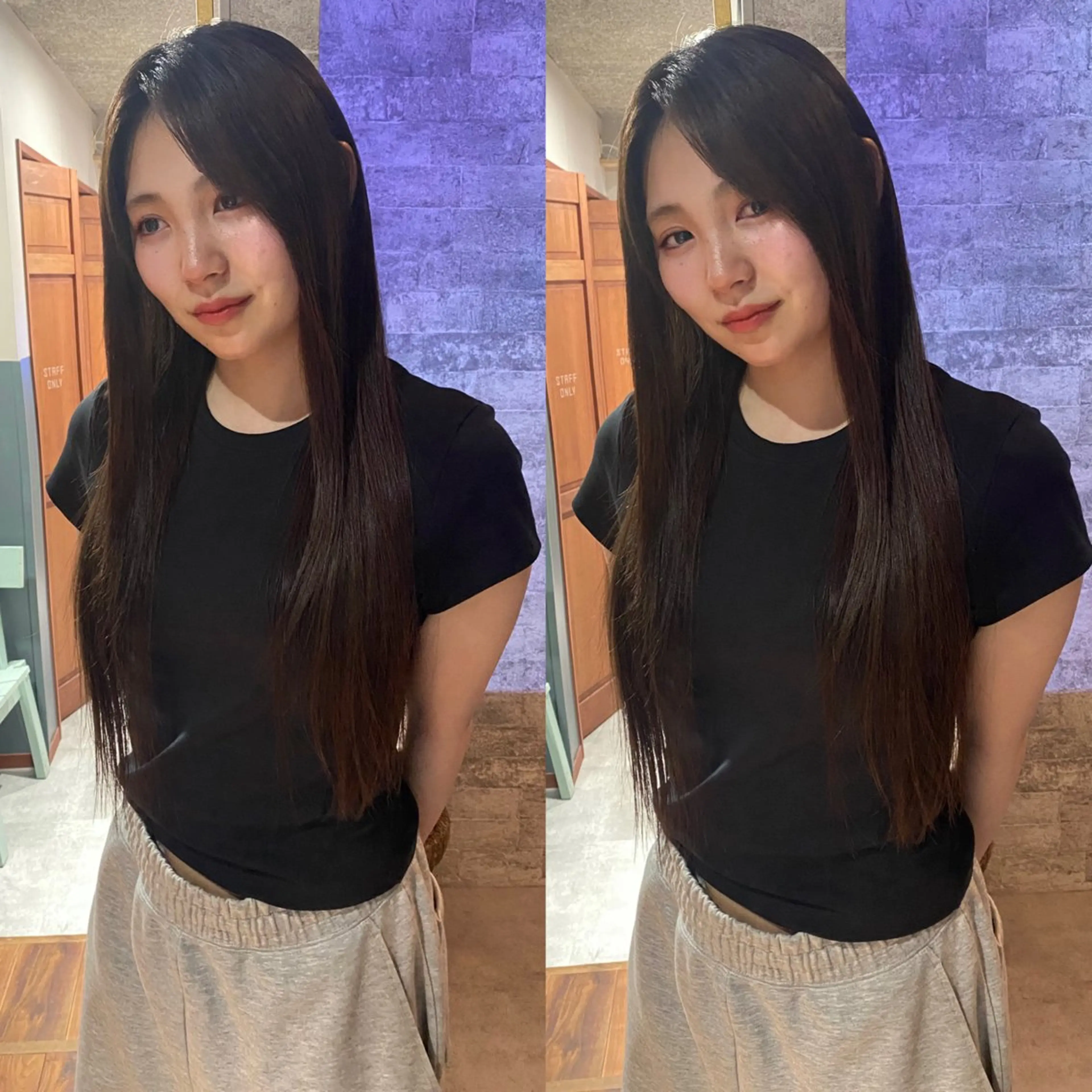 ロング カラー カット ヘアカラー 縮毛矯正 トリートメント mai / linoah˚✧のヘアスタイル