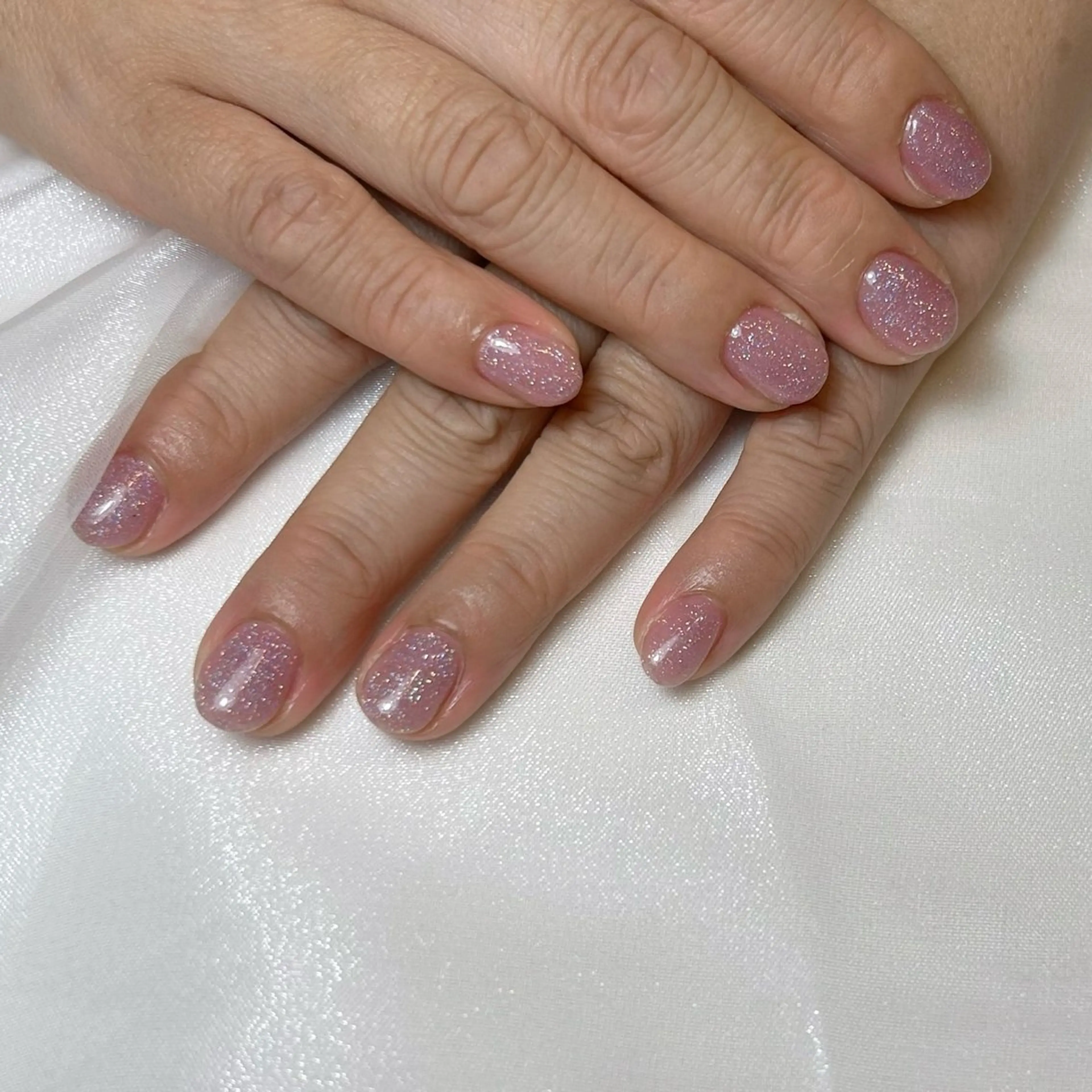 ネイル ラメ(グリッター) nico +所属・nico + 鷲野のネイルデザイン