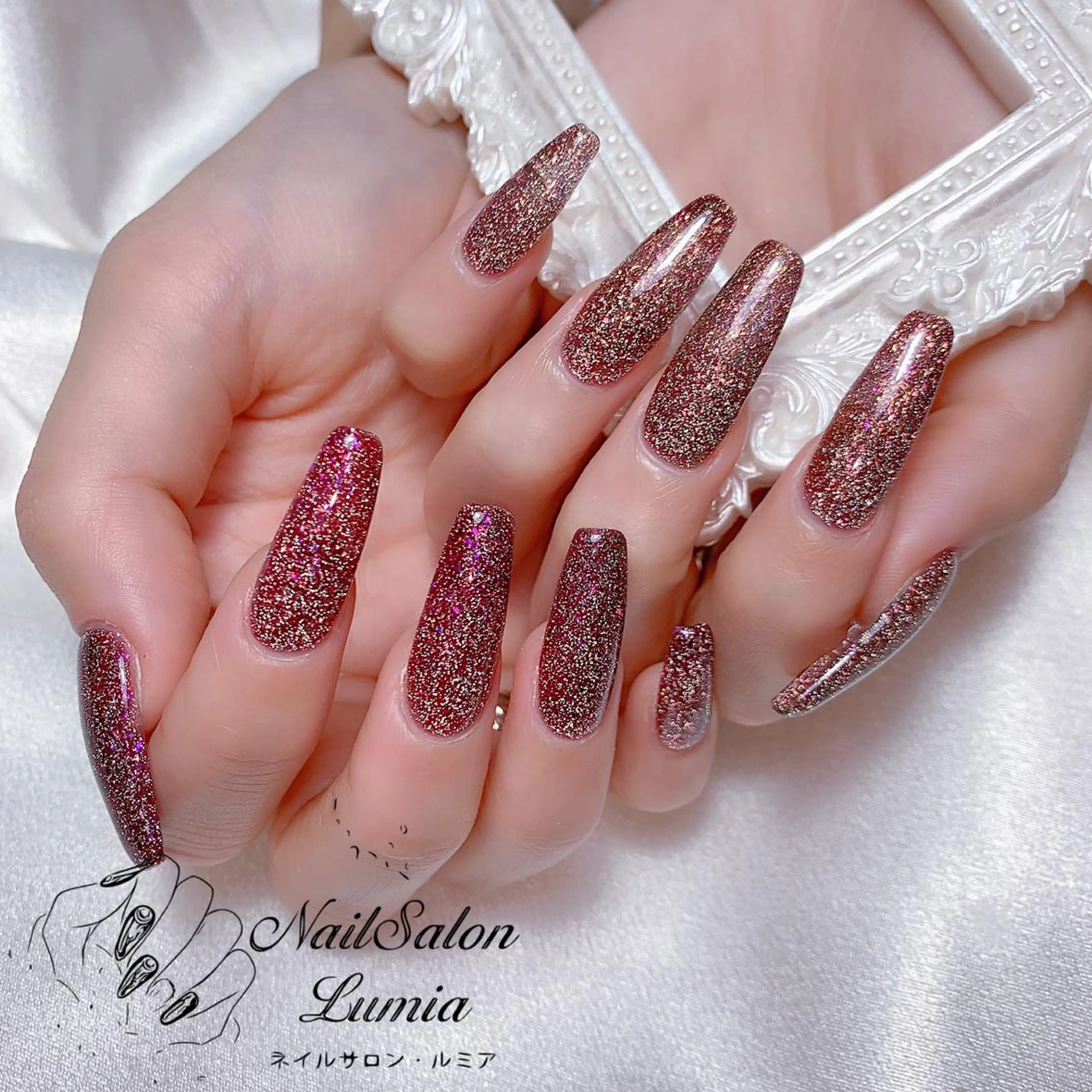 ネイル ハンドネイル ネイルサロン ルミア Lumia 店長のネイルデザイン