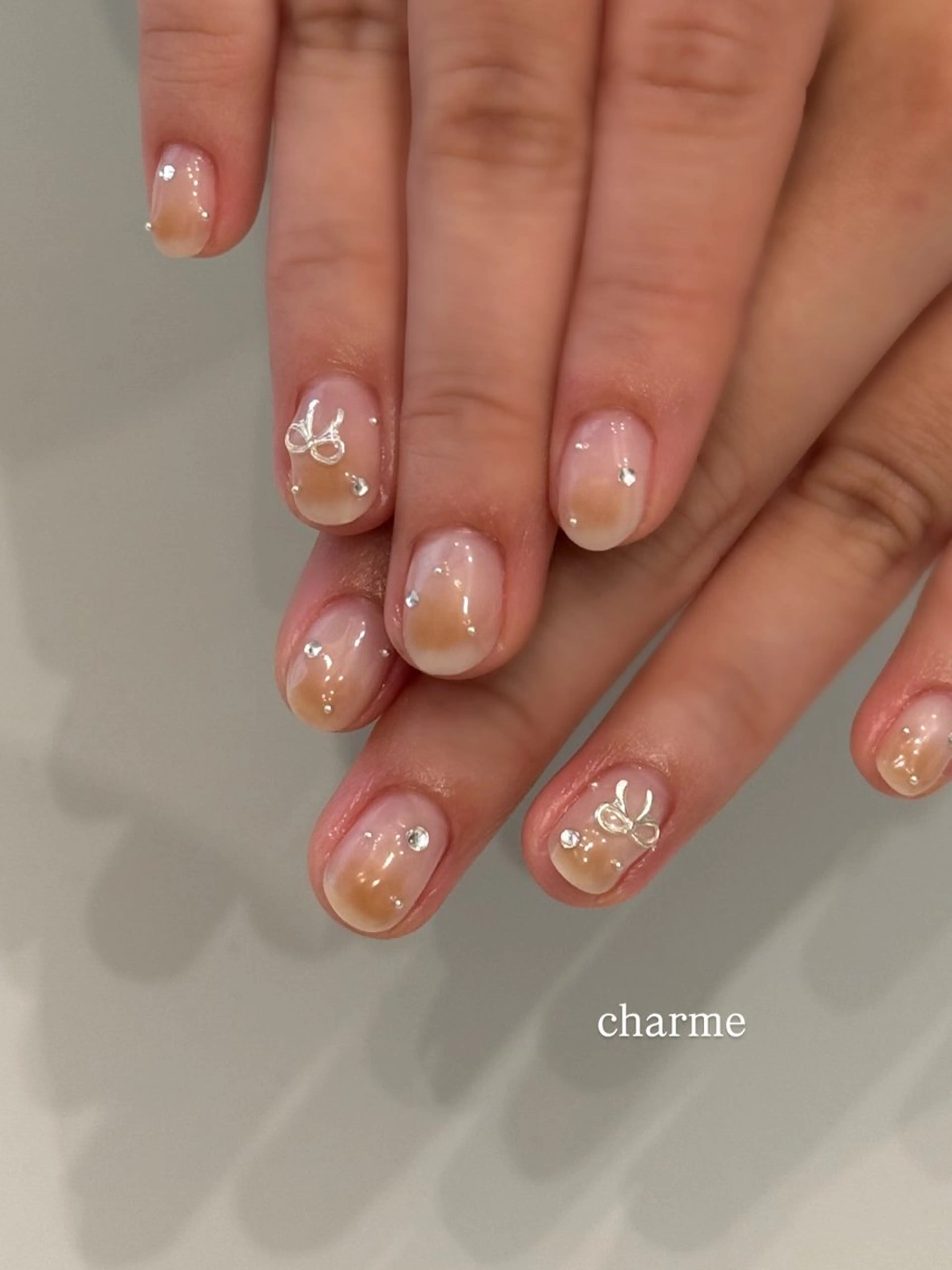 ネイル ハンドネイル フットネイル nailsalon charmeのネイルデザイン