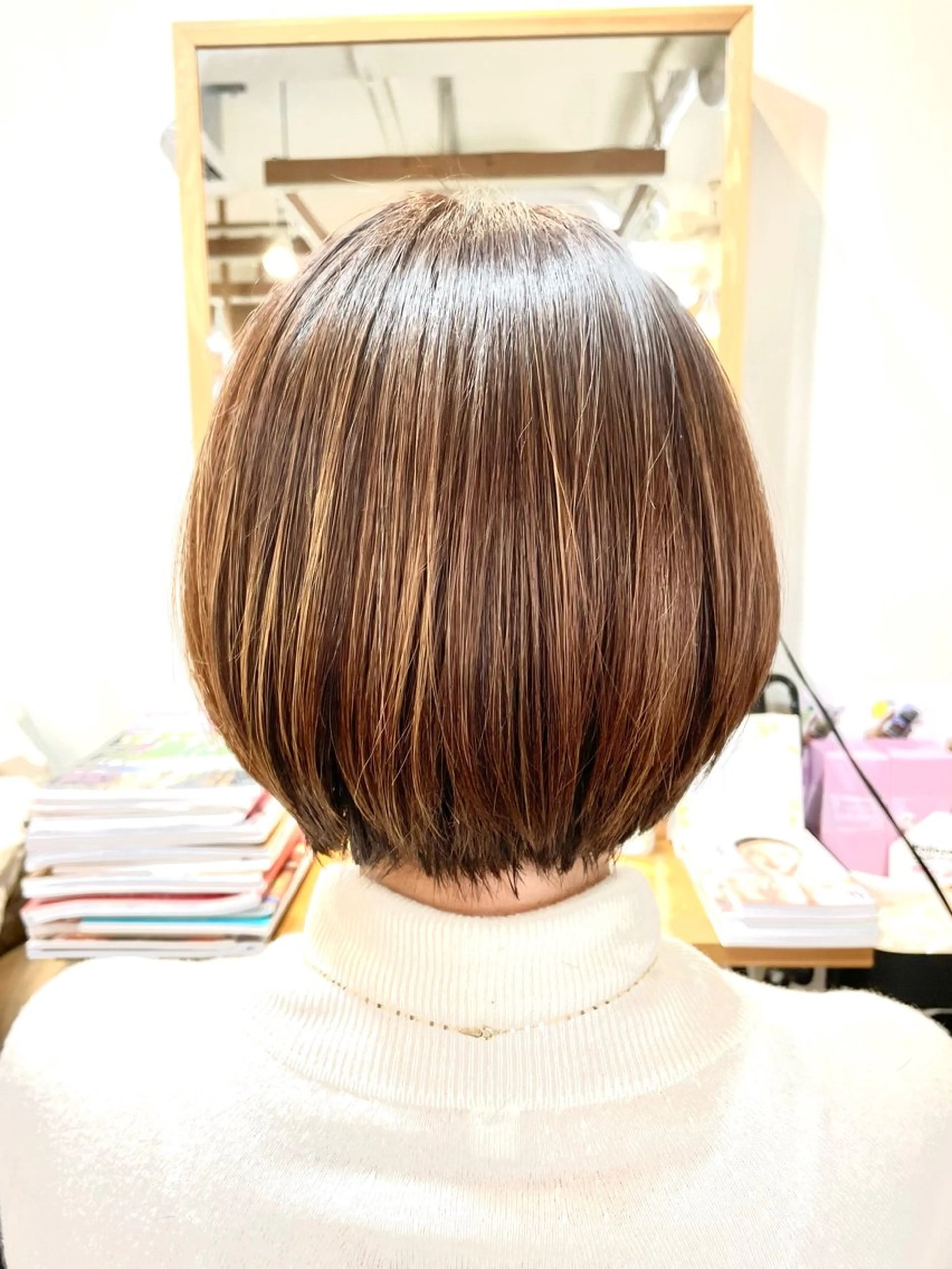 ショート ショートヘア brote所属・山木 裕子のヘアスタイル