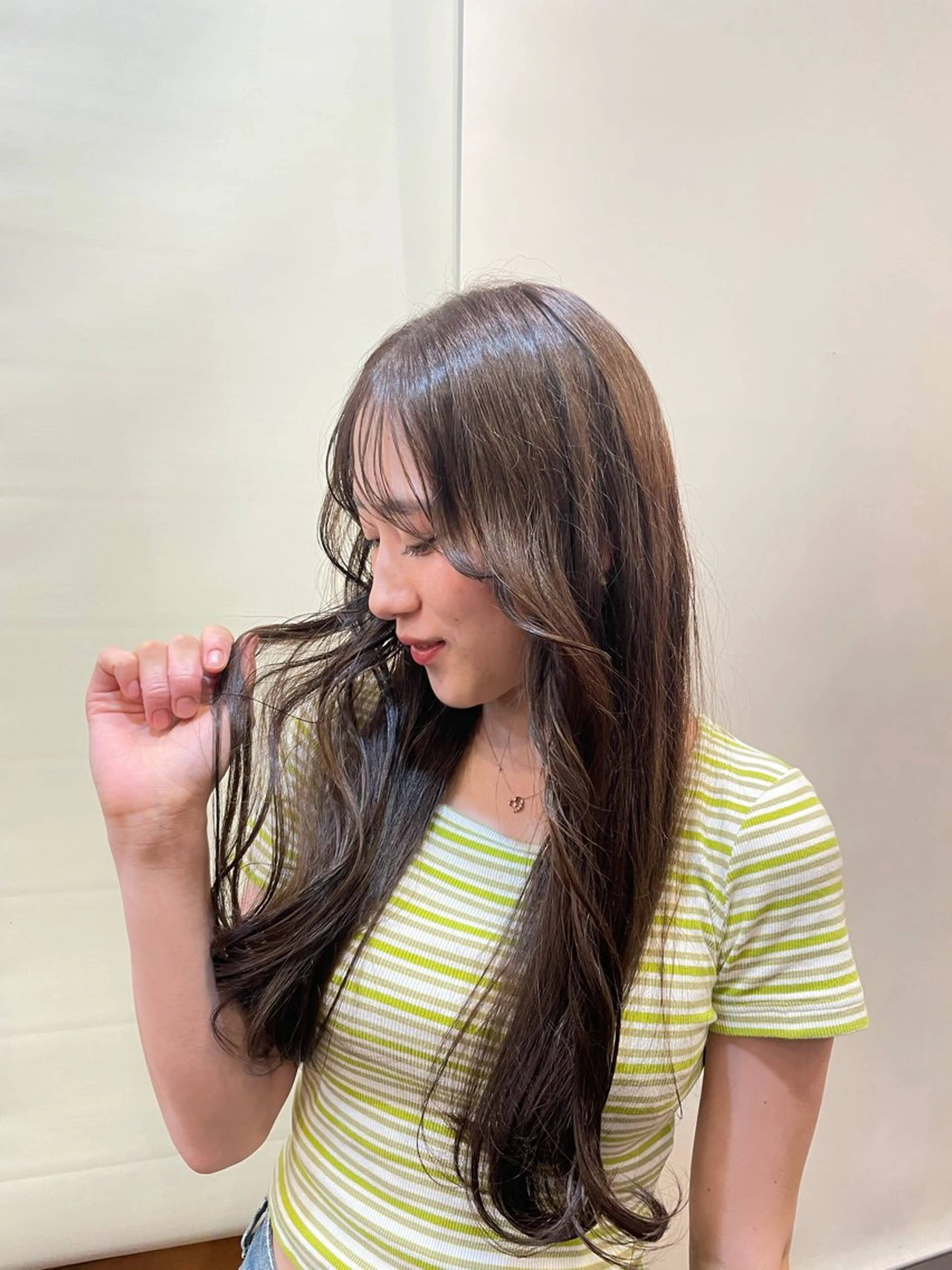 カラー 白髪ケア  BAUM まやのヘアスタイル