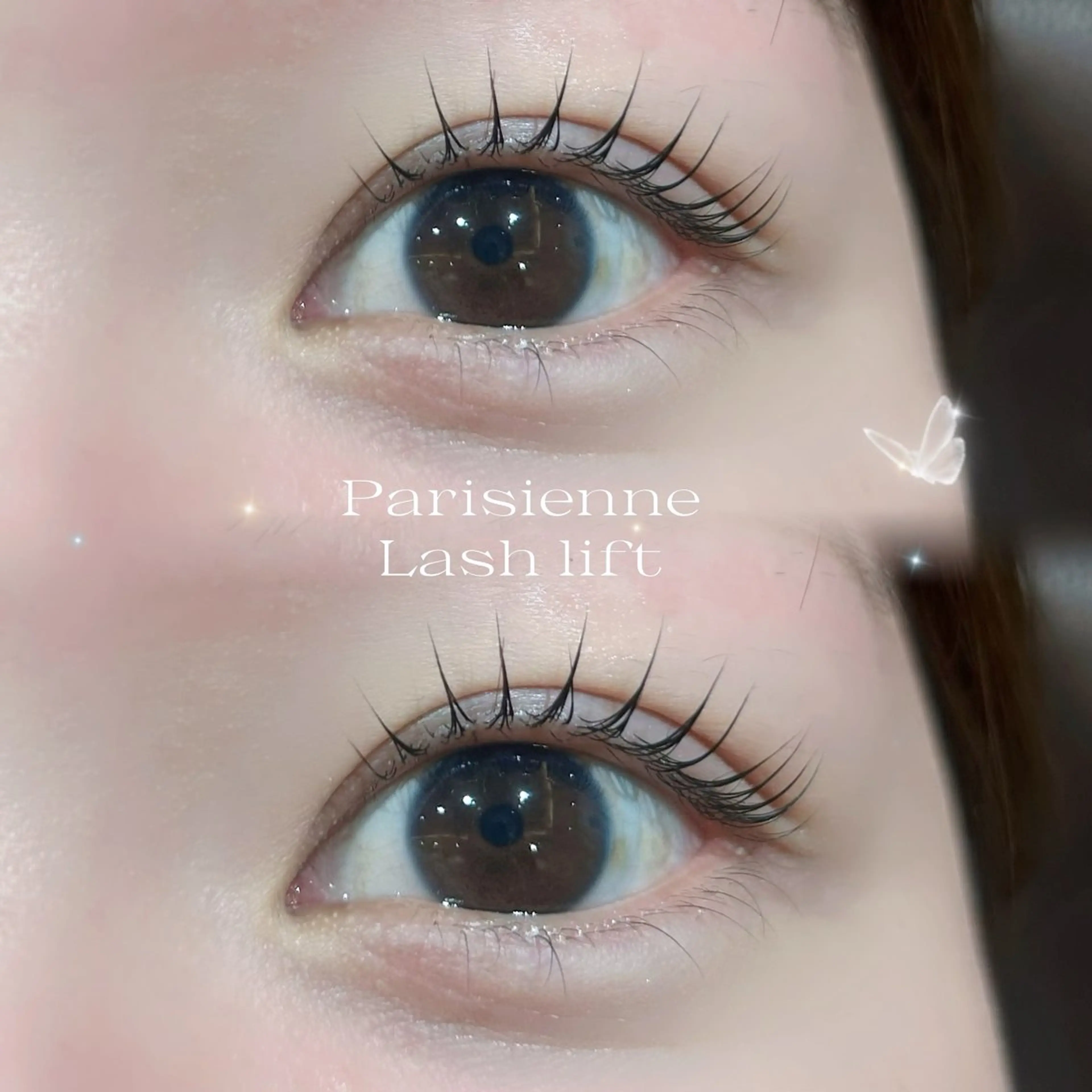 マツエク・マツパ バインドロック 束感まつ毛 韓国風マツエク パリジェンヌラッシュリフト 一重×まつ毛パーマ マツパ 🎀misaki 🎀のマツエク・マツパデザイン