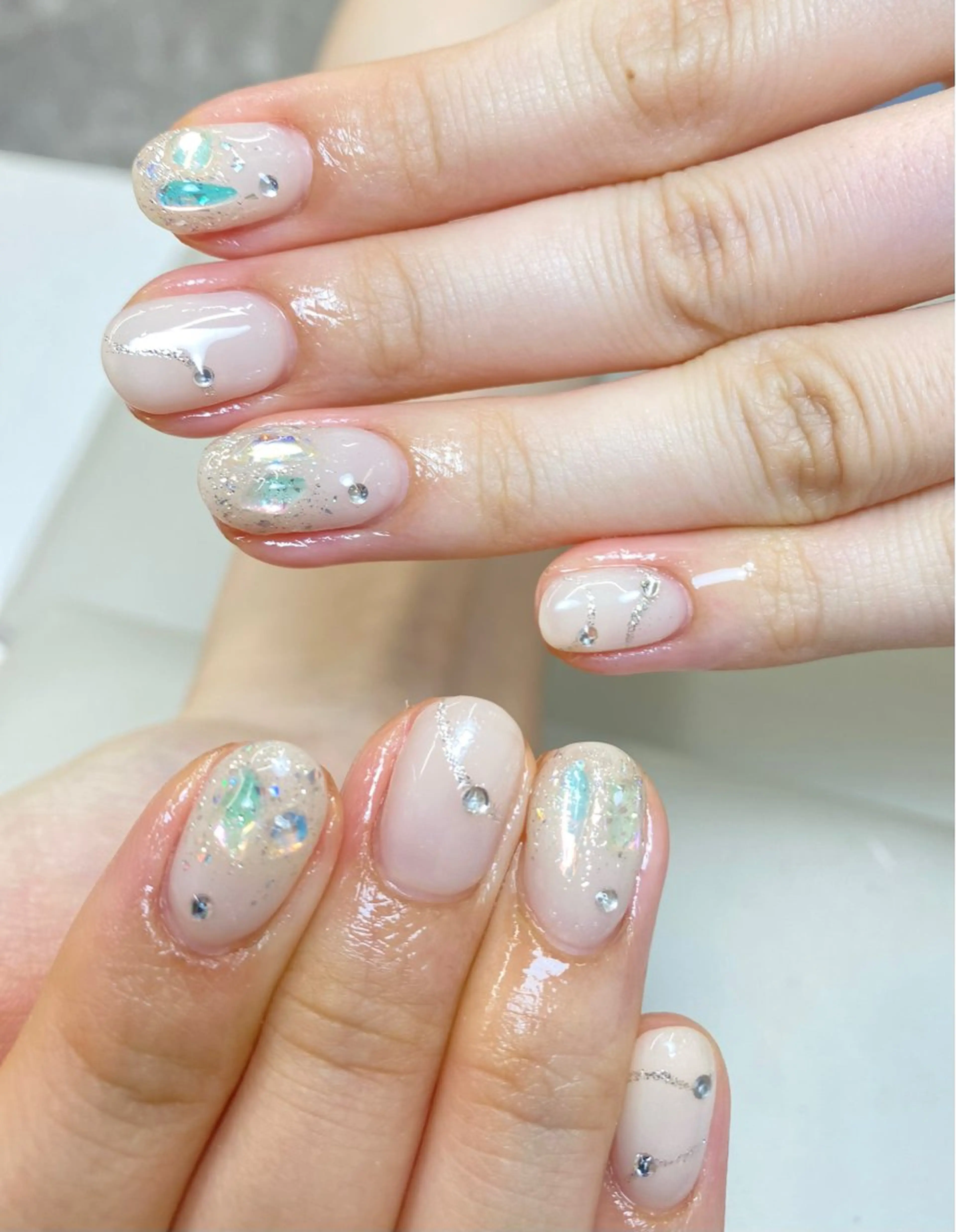 ネイル ハンドネイル AngelChris ビューティーサロン琳のネイルデザイン