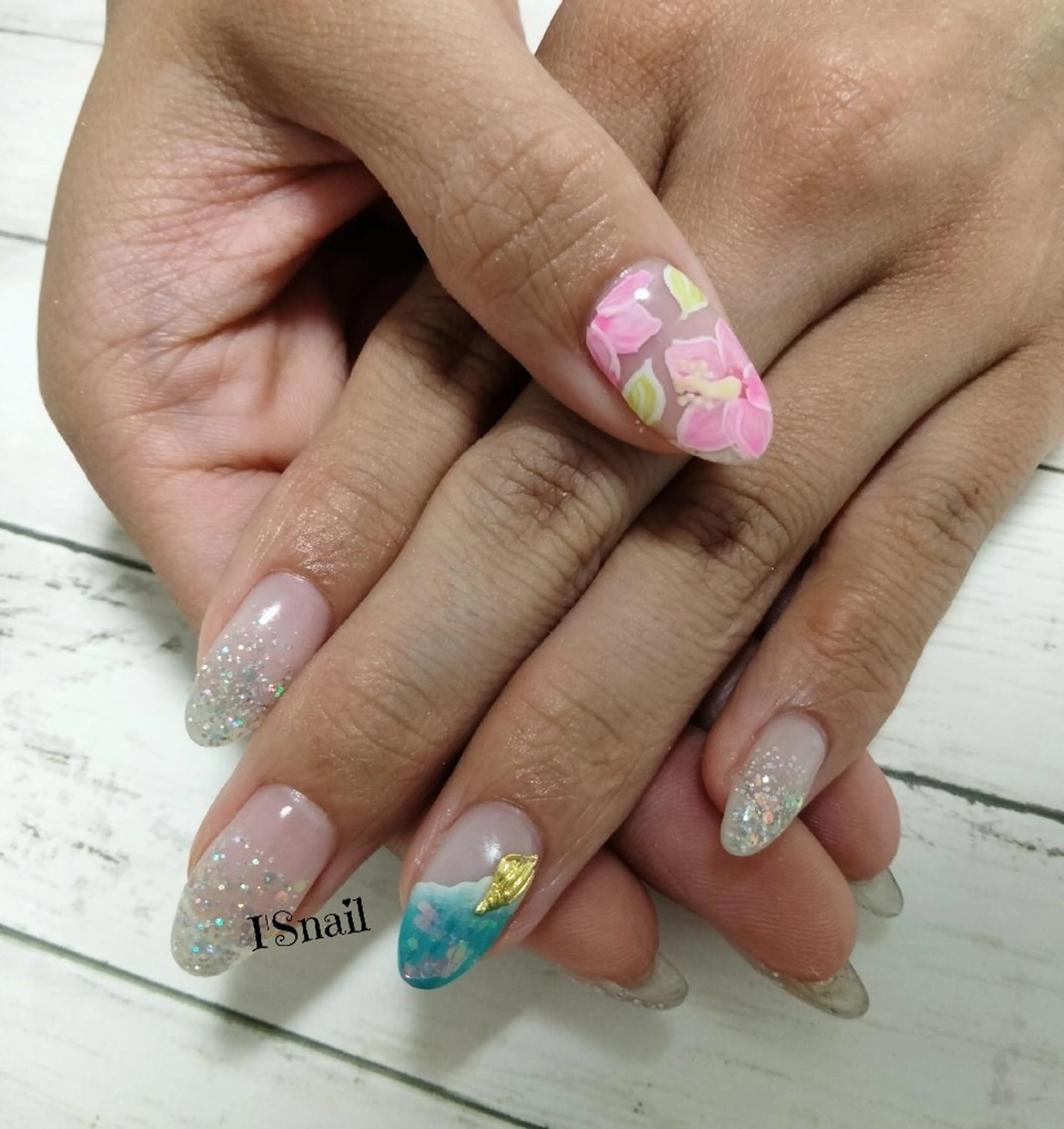 ネイル アートネイル ハンドネイル I'S nail 佐野のネイルデザイン