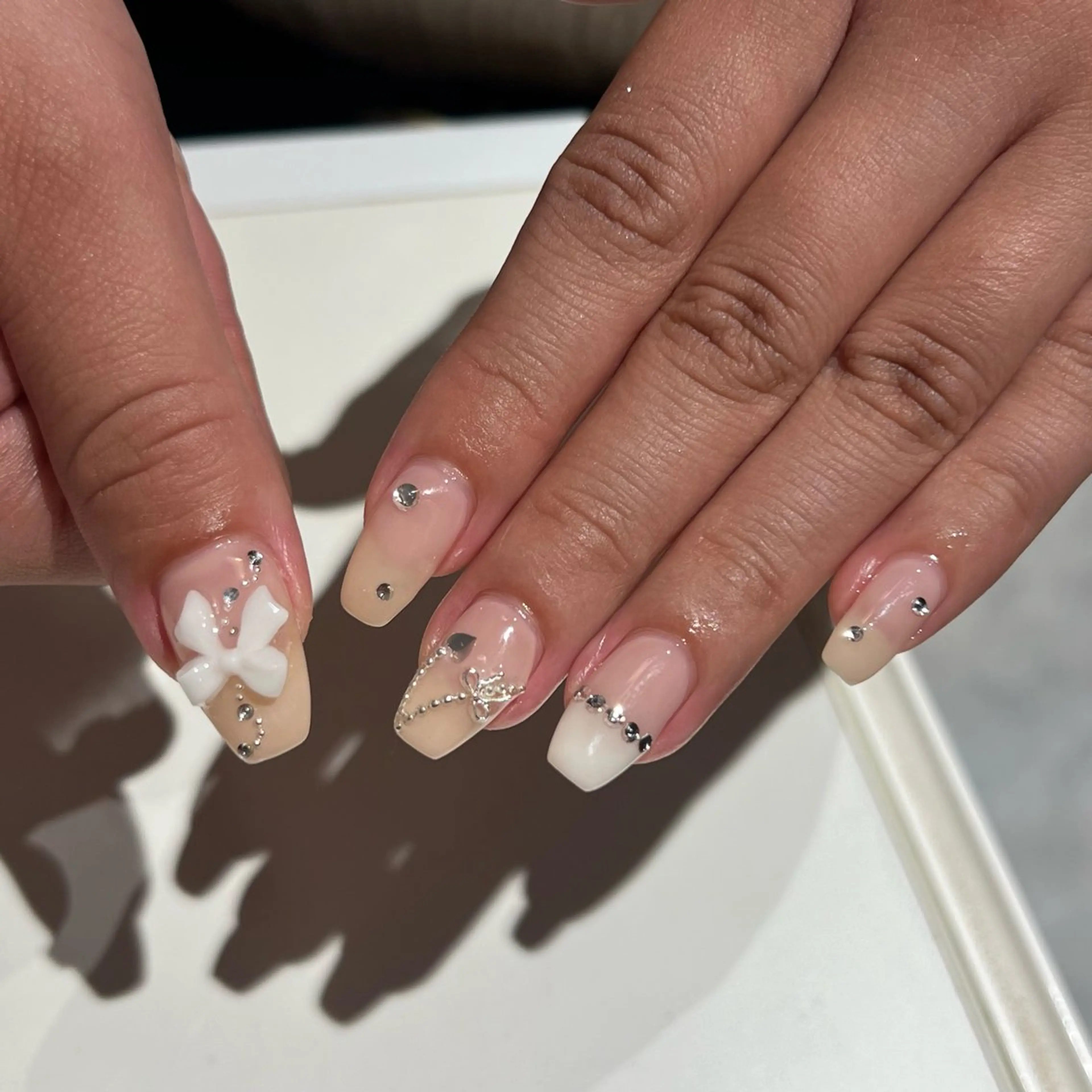 ネイル 持ち込み 星 みづきのネイルデザイン