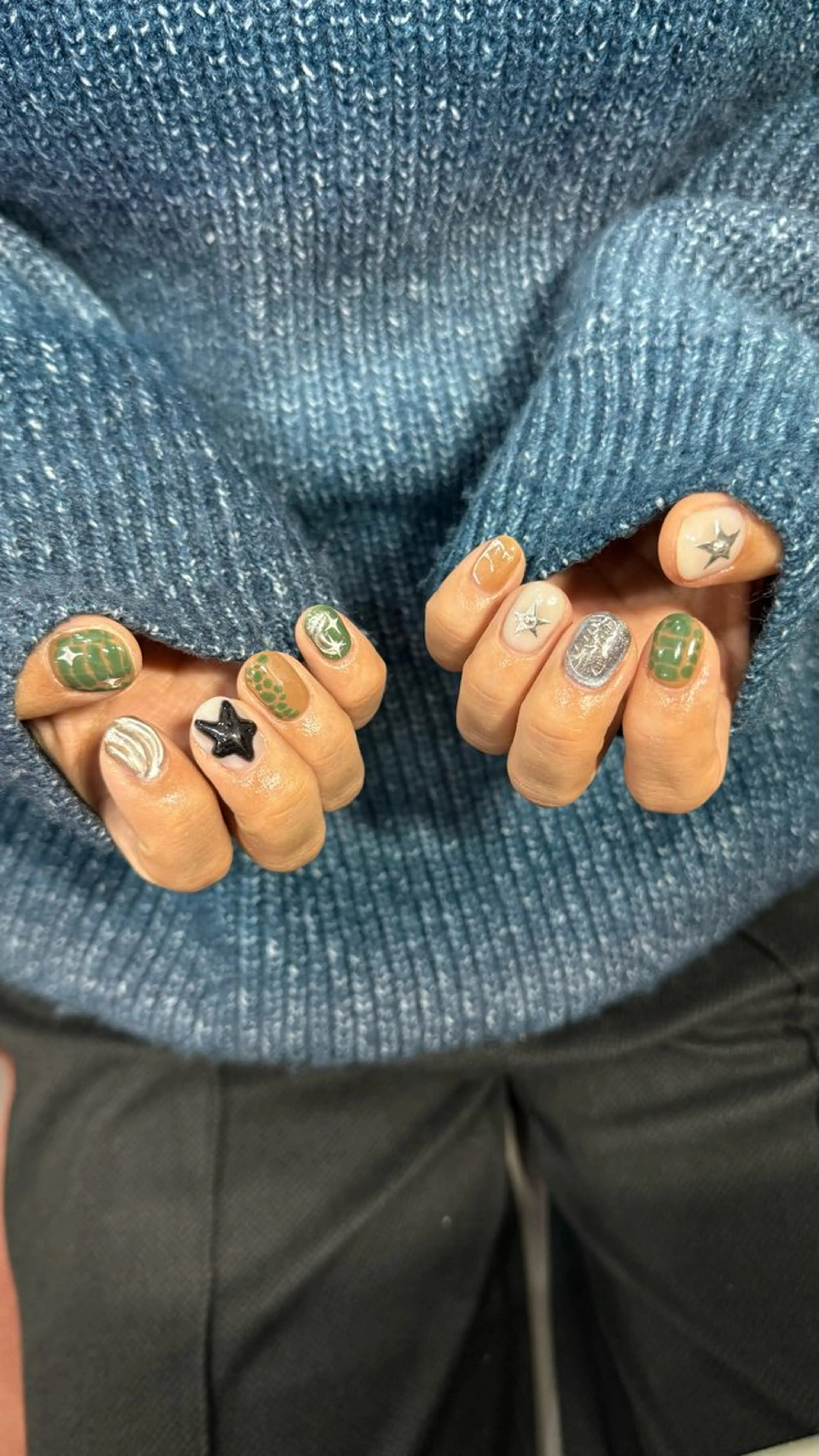 ネイル ハンドネイル LINXS aosaのネイルデザイン