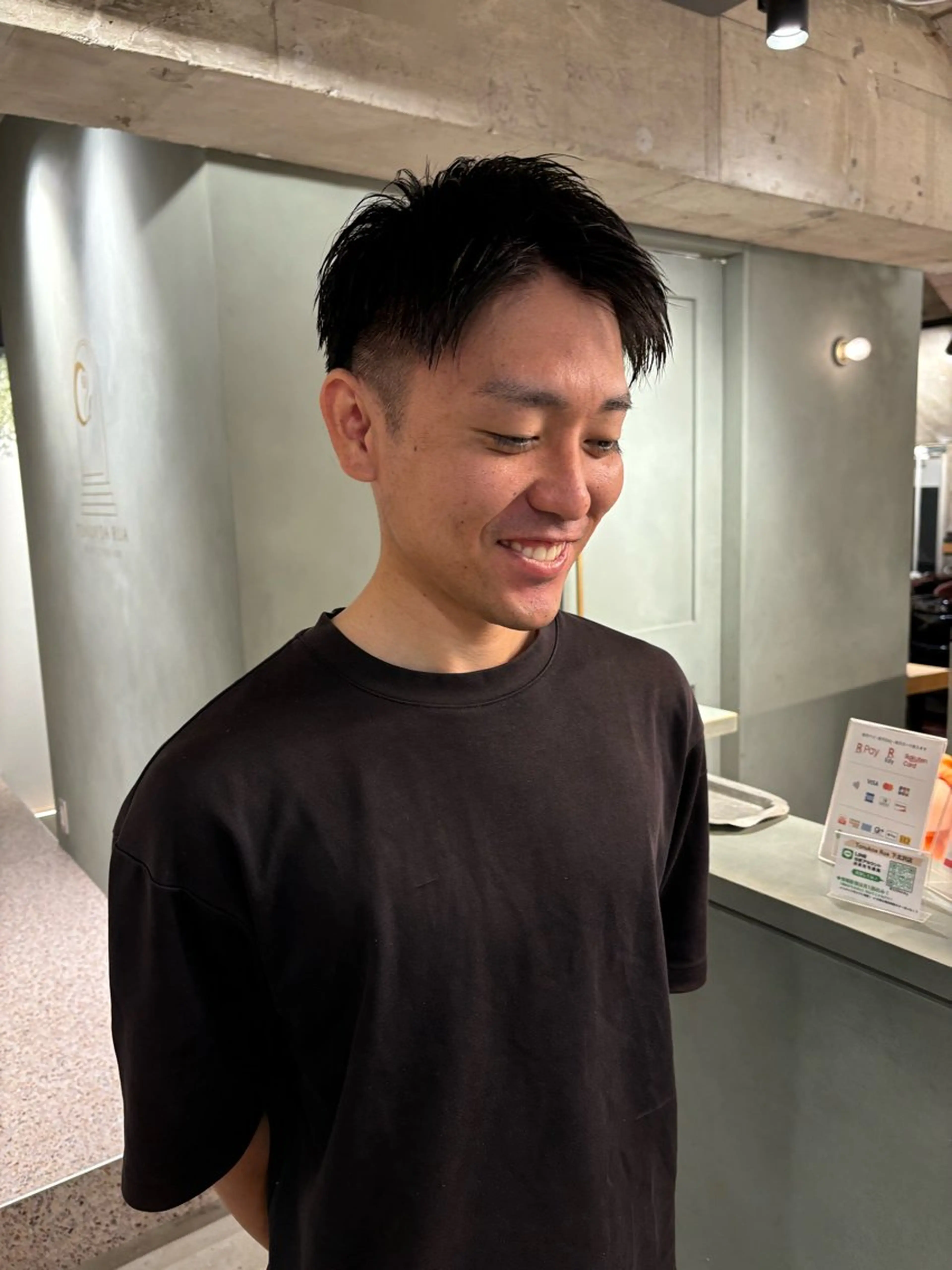 ショート メンズ ショートヘア TONUKOA RUA下北沢店【トヌコア ルア】所属・丸山璃子 /パーマ/レイヤーのヘアスタイル