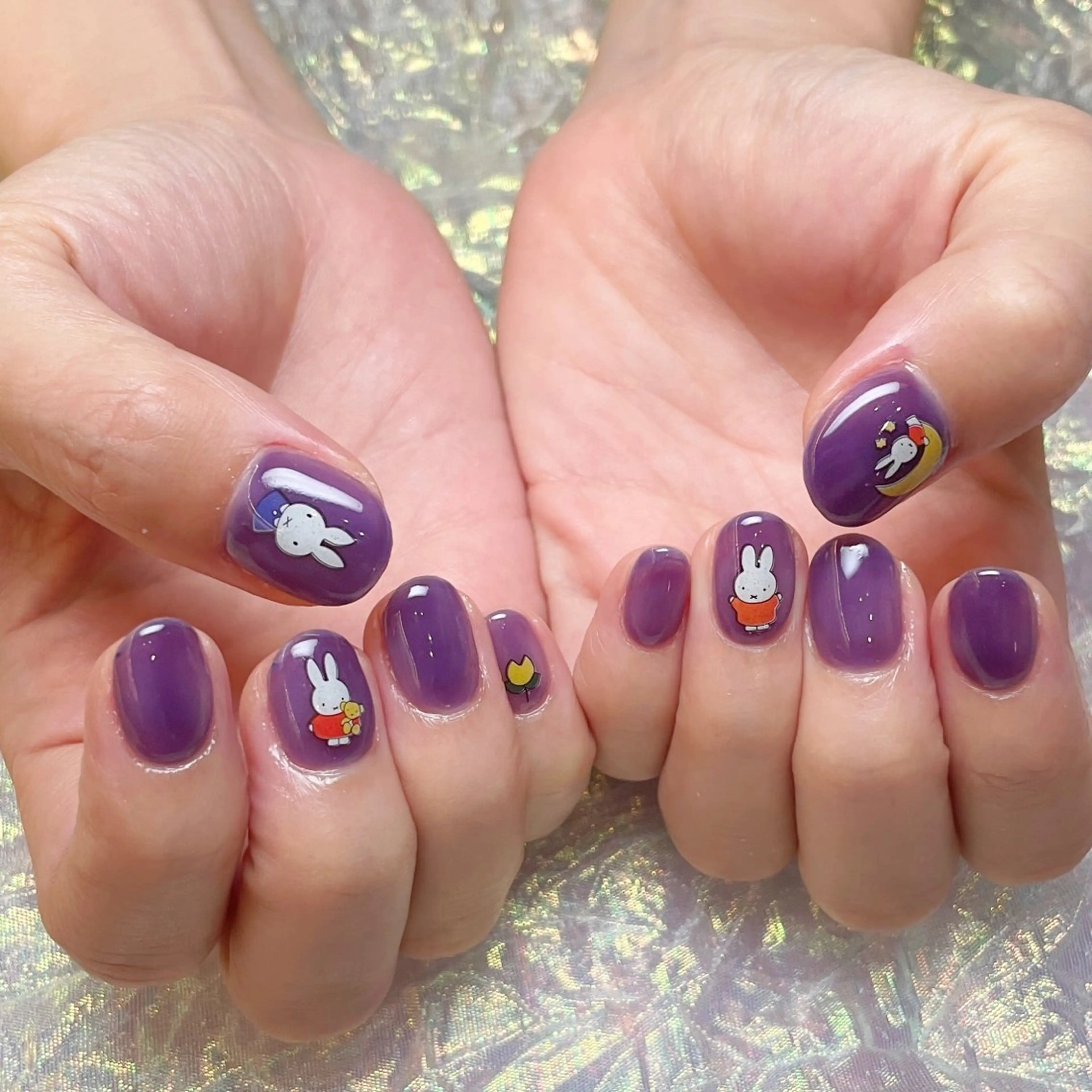 ショート watanabe miyuuのネイルデザイン