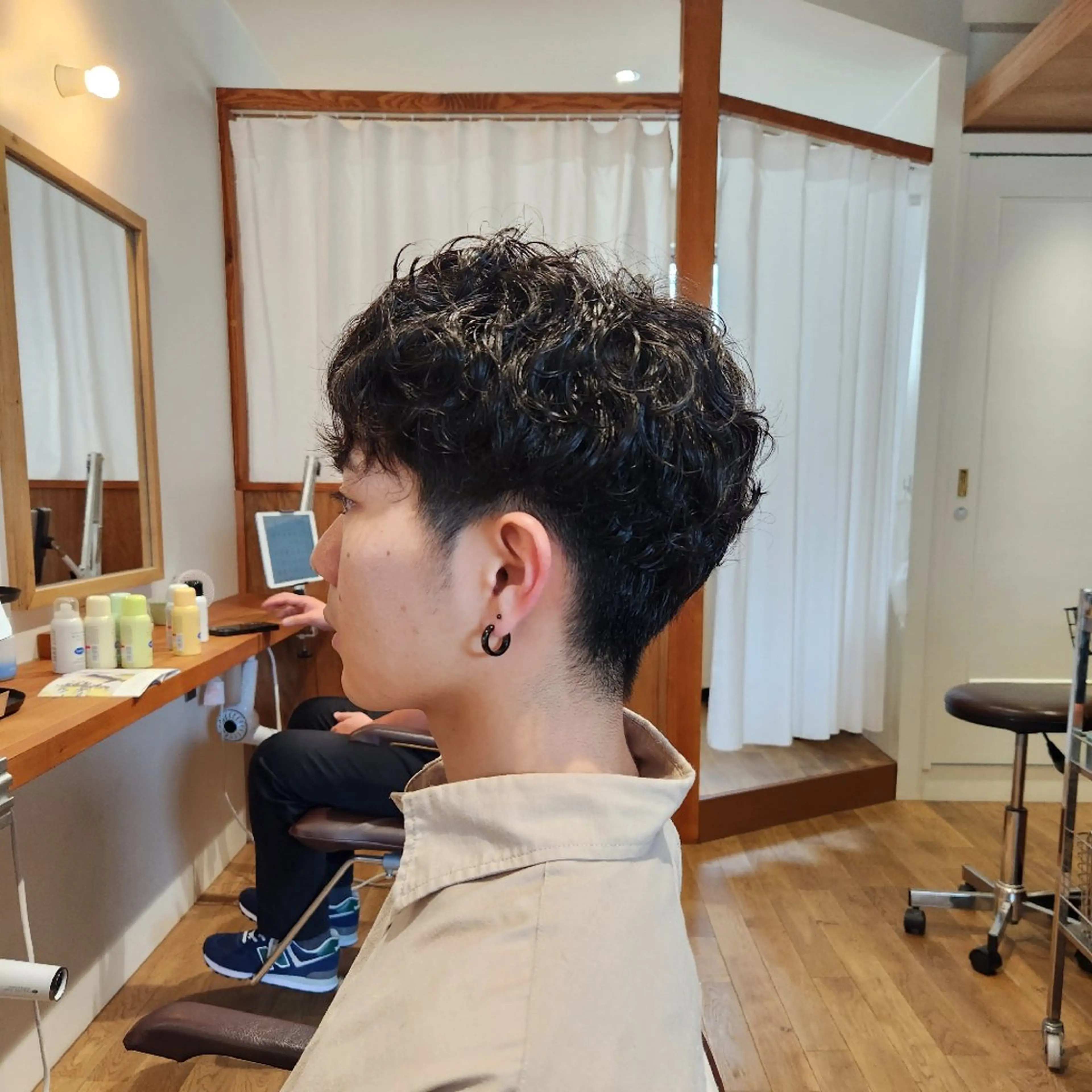 【メンズ限定】カット+パーマ+トリートメントの写真