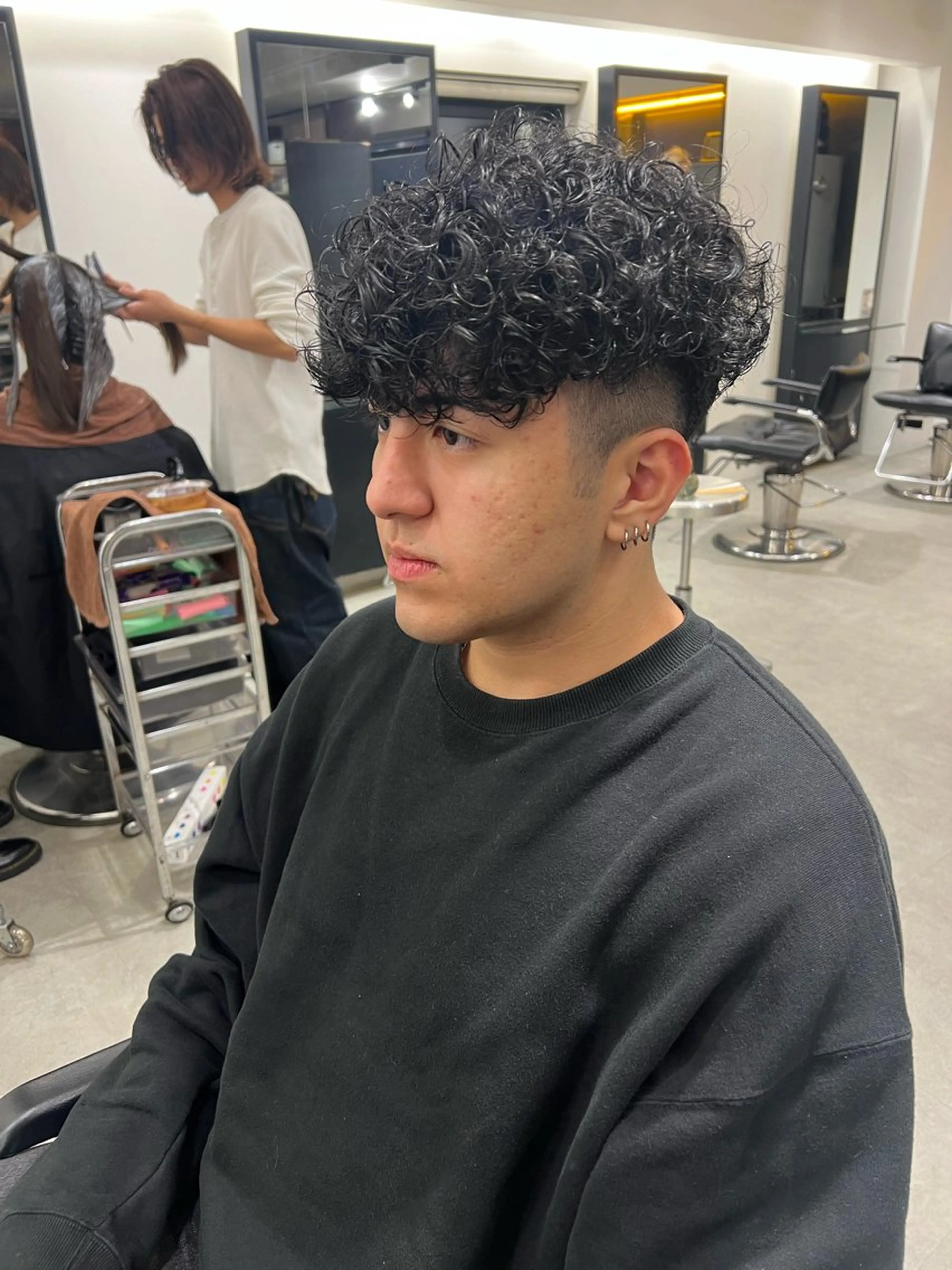 パーマ メンズ fifth PARK所属・fifth PARK HIN★T★のヘアスタイル