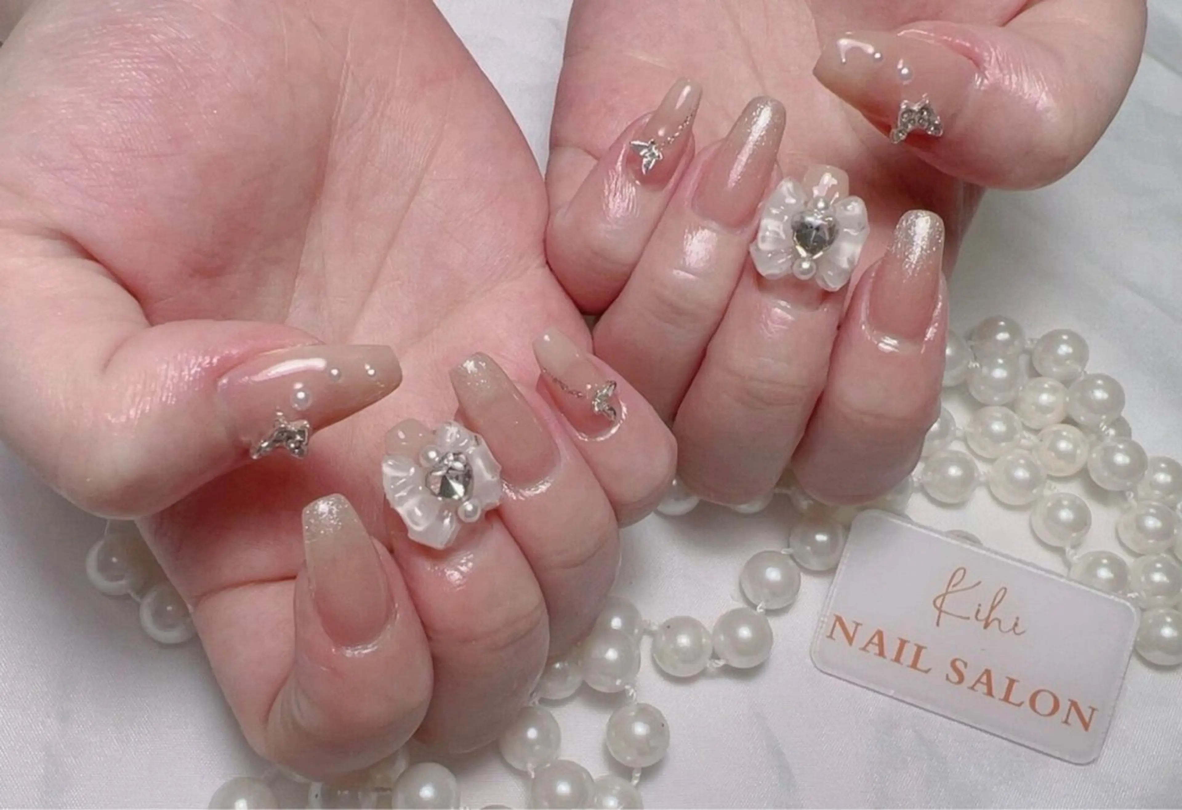 ネイル 持ち込み 福島 みきのネイルデザイン