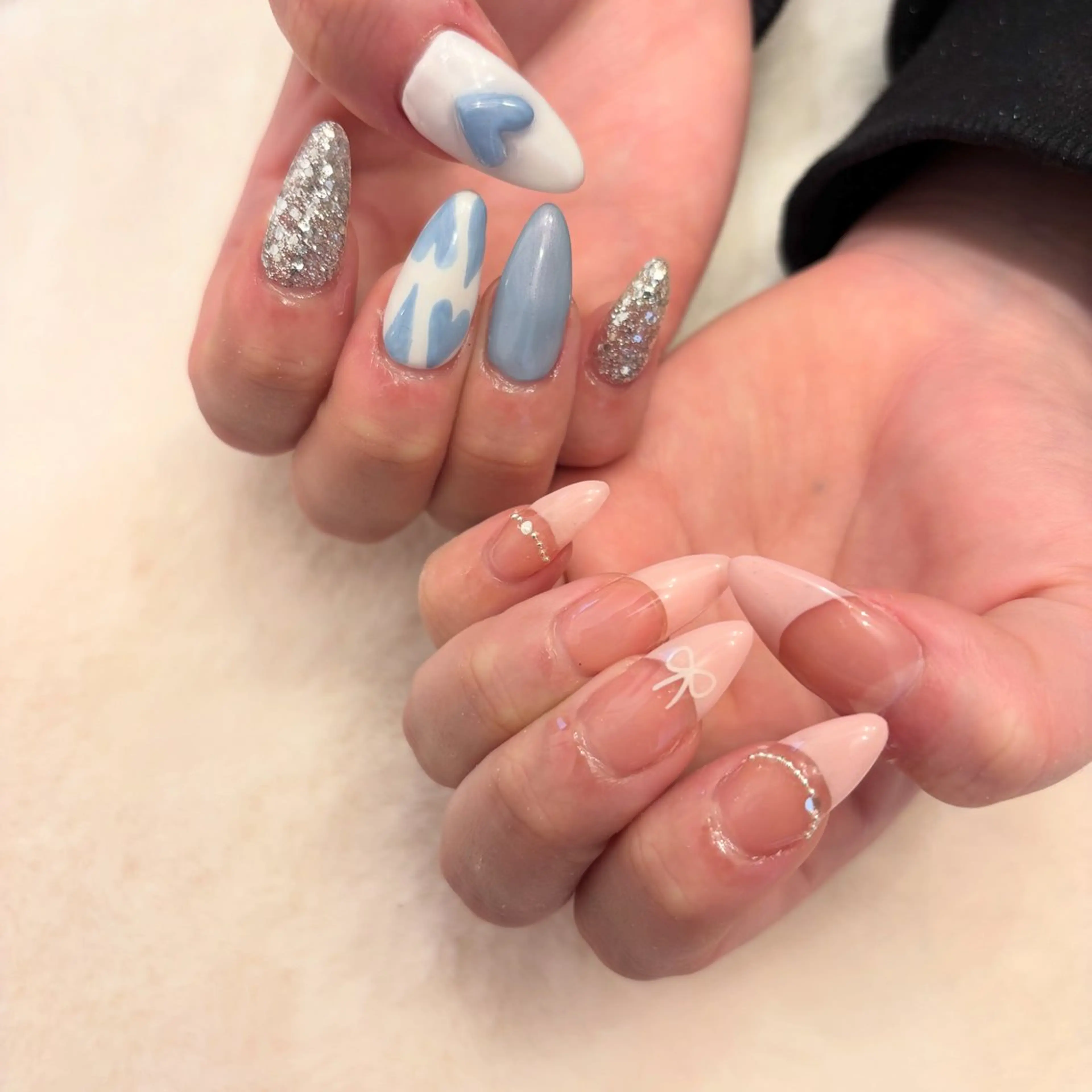 ネイル ハンドネイル Sea  nail by emaのネイルデザイン
