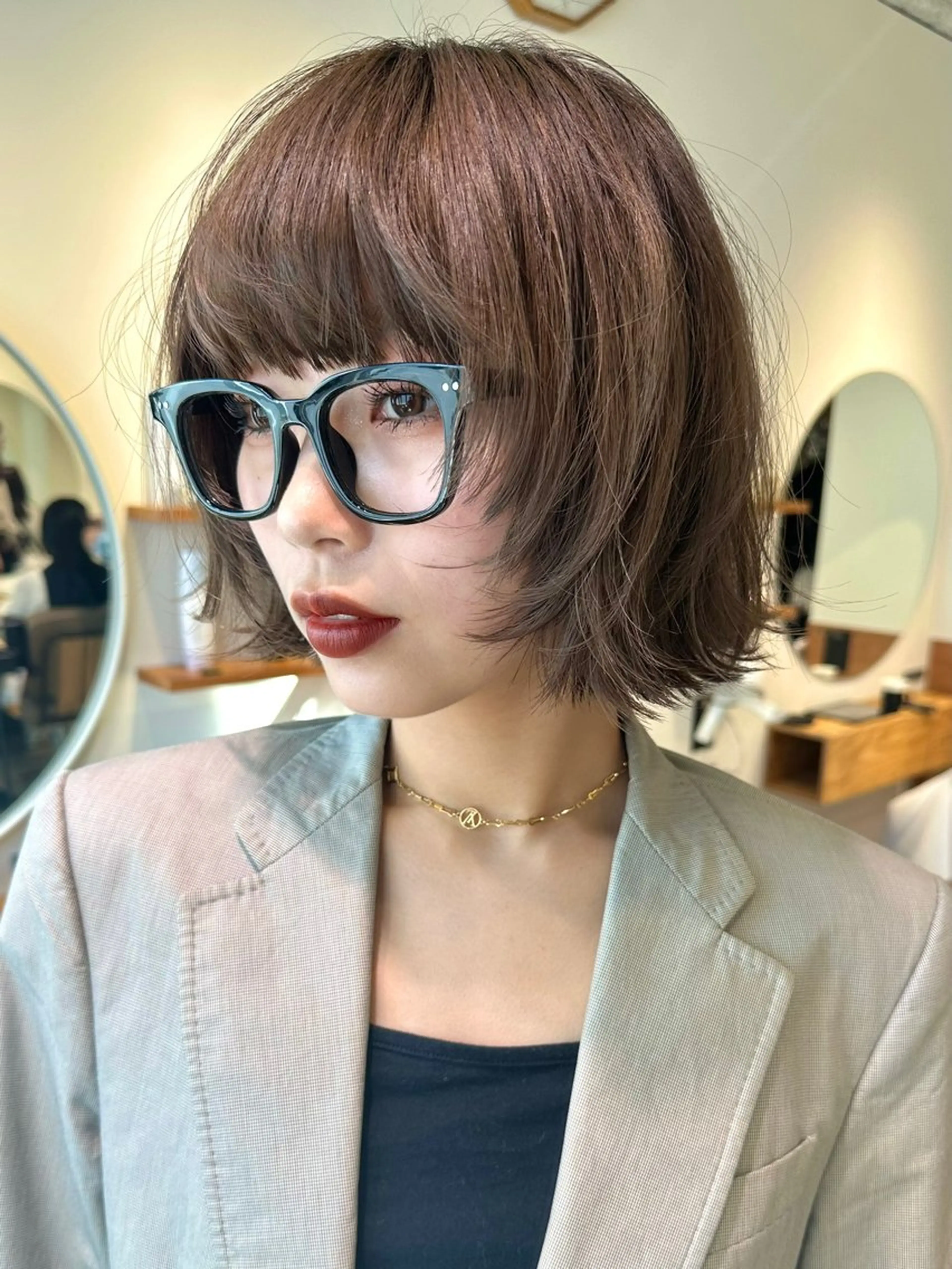 ショート sea by luvismけやき通り2号店所属・ボブ/ショート/ 縮毛矯正/岸本恭明のヘアスタイル