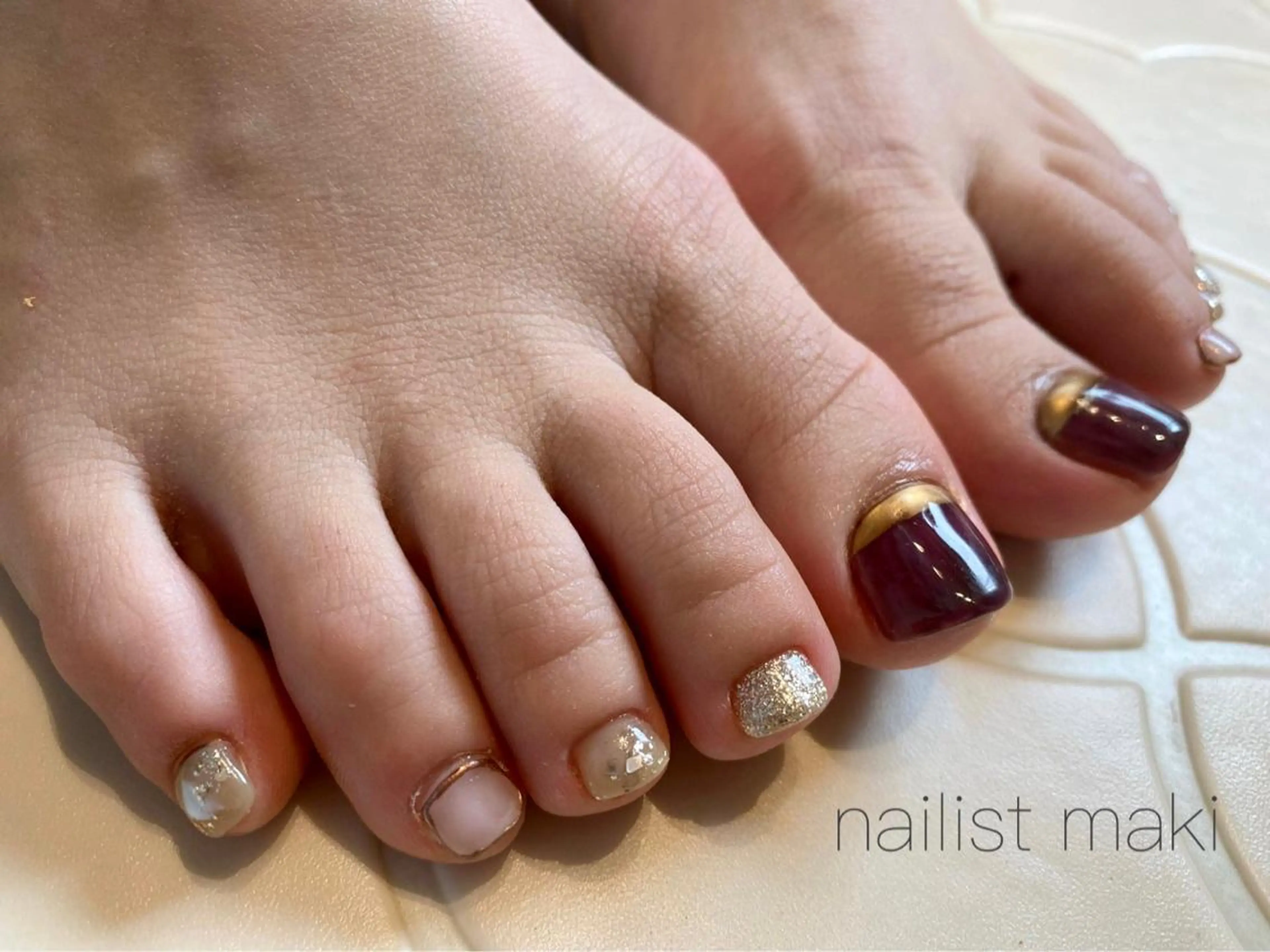 【期間限定オフ無料】お持ち込みデザイン(アート8本) 事前にご希望のデザインをお送りください ⚠️左右ちぐはぐ＋¥500の写真