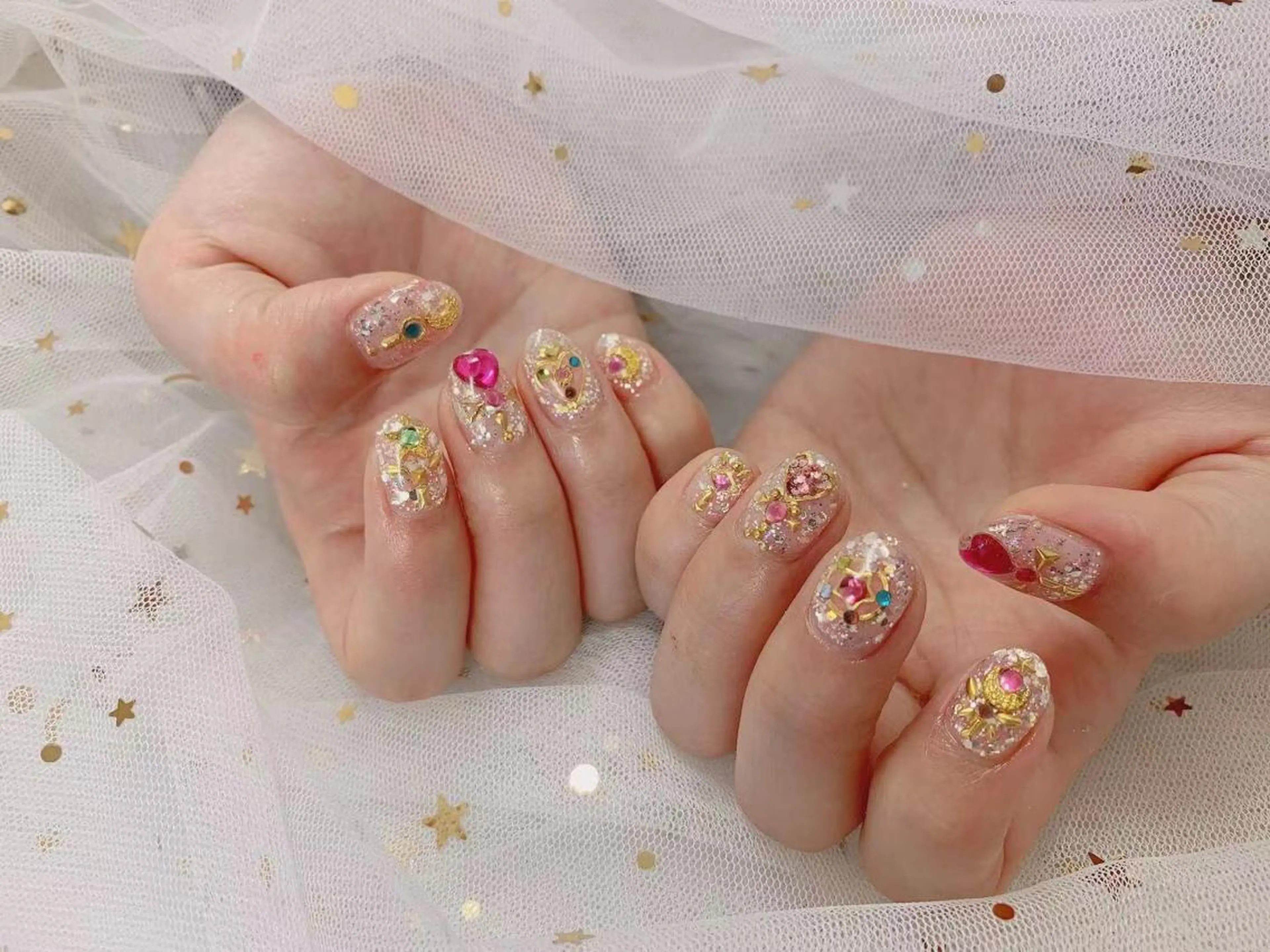 ネイル MiKi Nai池袋 長さだし得意のネイルデザイン