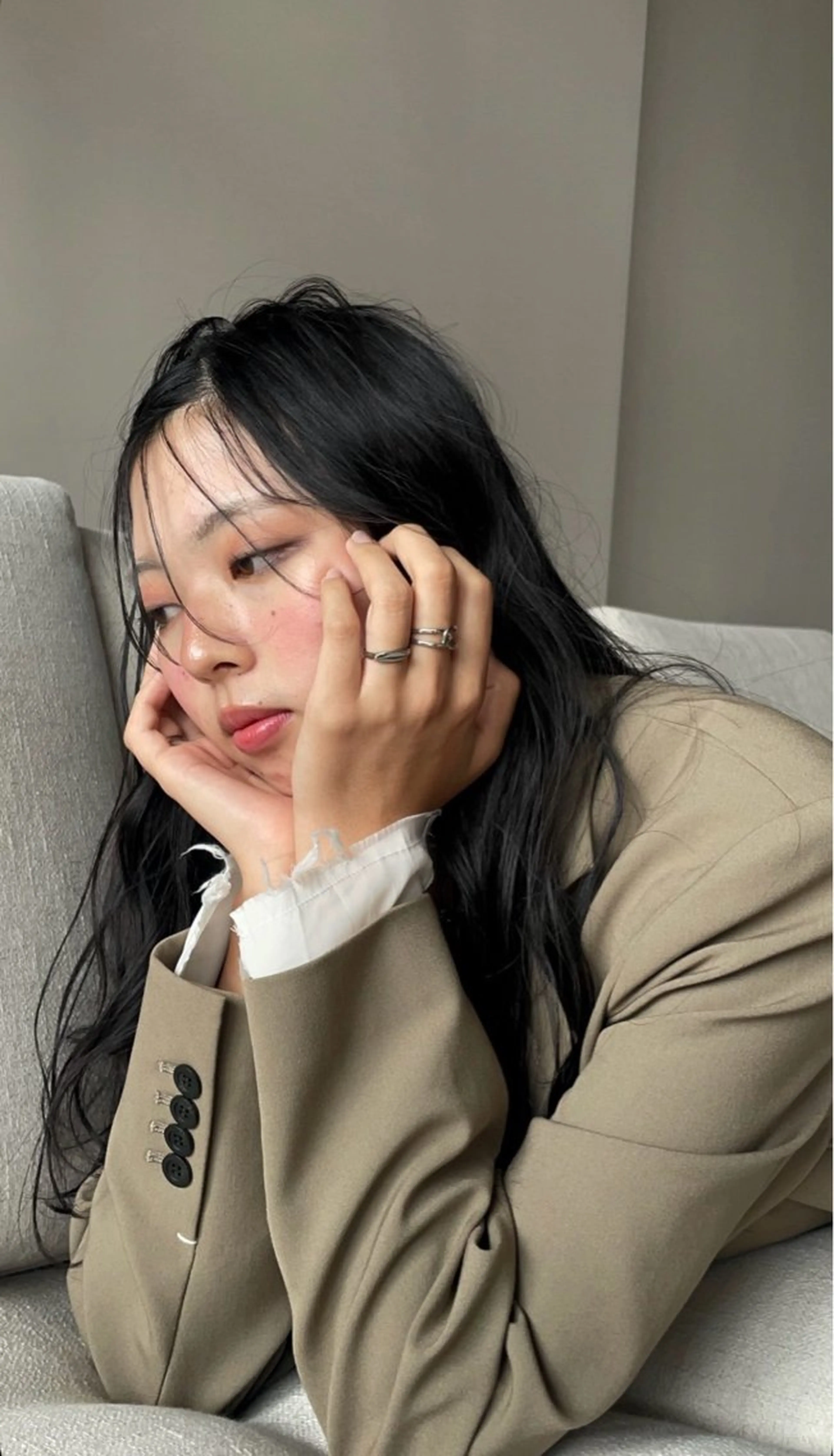 ロング カラー ヘアアレンジ カット ヘアカラー トリートメント hair terrace M所属・郡山/透明感カラー /馬場アンドレアのヘアスタイル