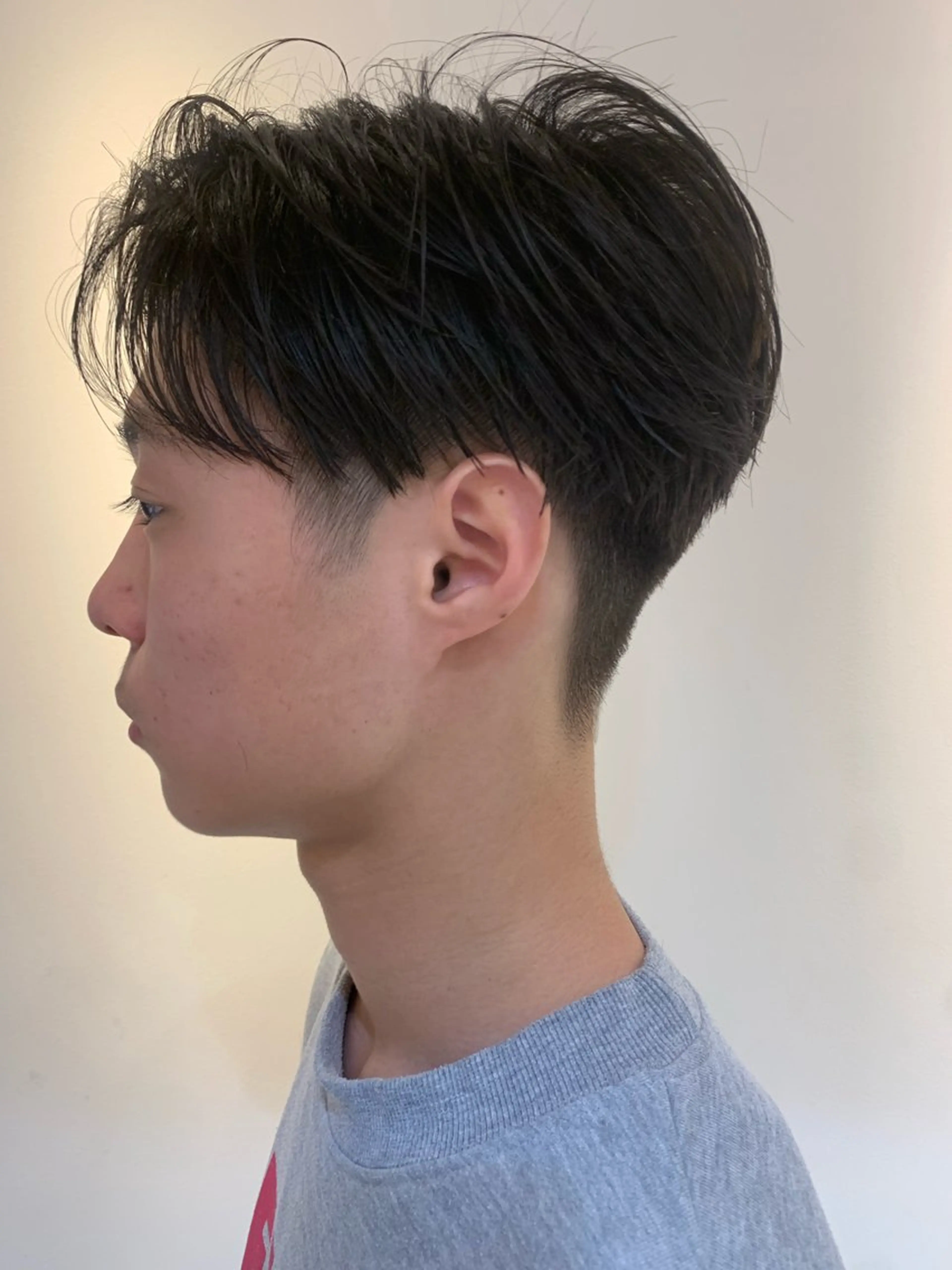 ショート メンズ センターパート スカイレビュー所属・Yu /マッシュ/ スパイキーショートのその他イメージ