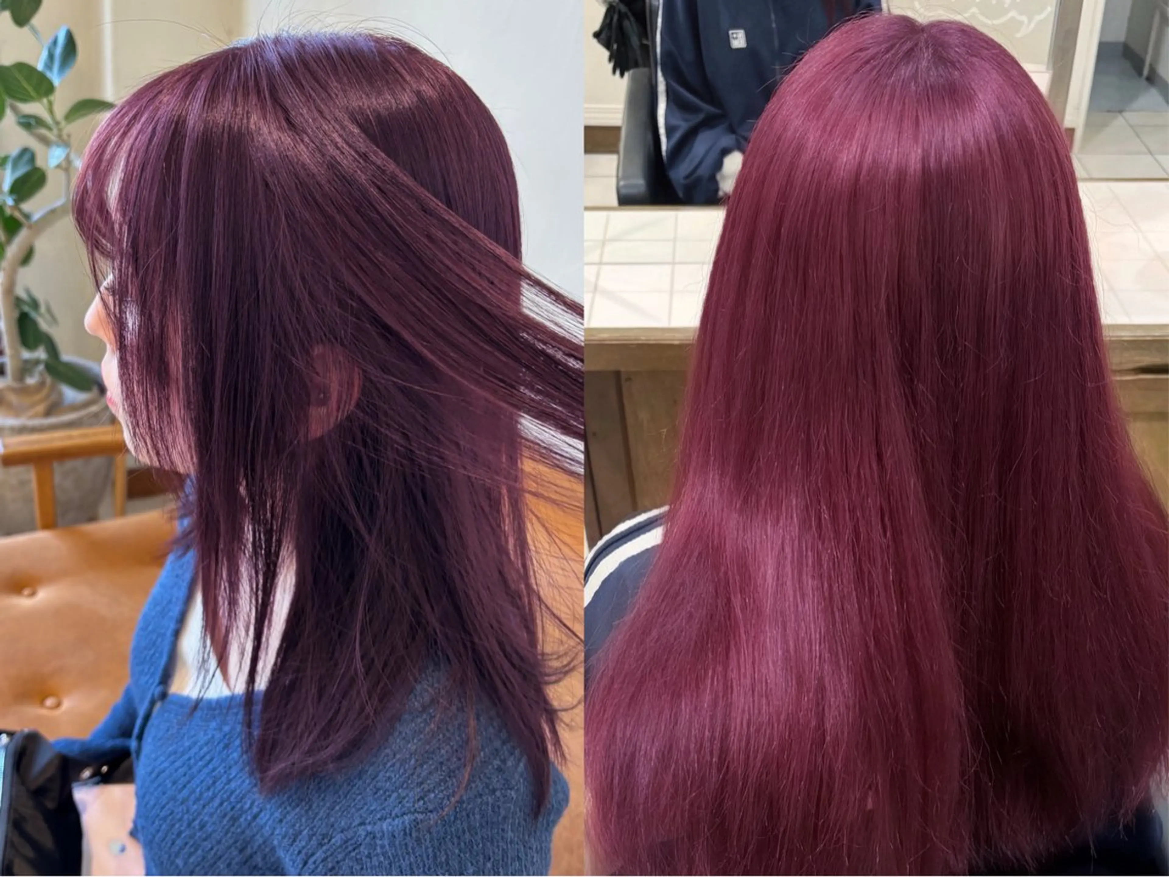 ロング カット ヘアカラー 💞暖色艶カラー/ ホウツキカナ🍒のヘアスタイル