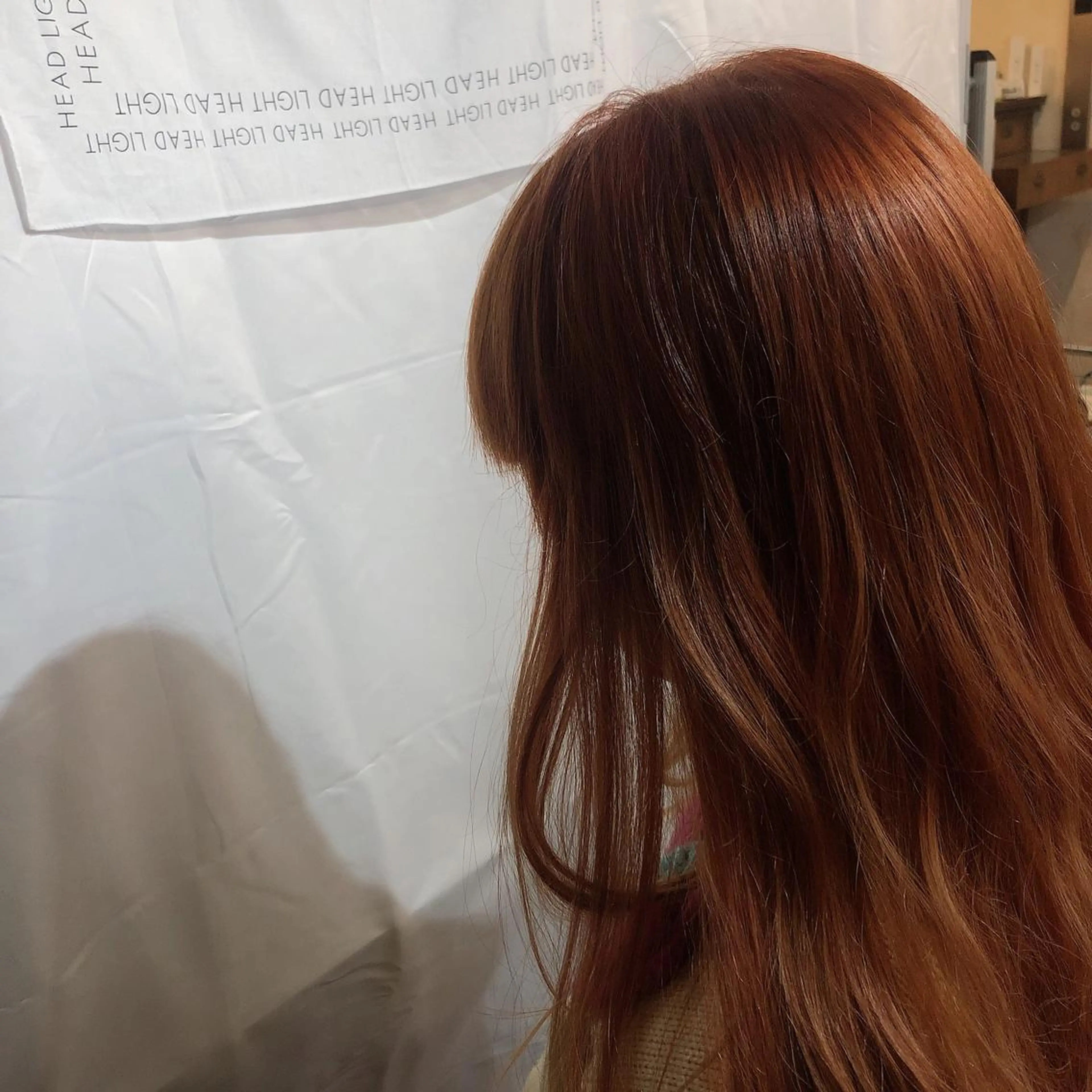 ロング カラー ブリーチ オレンジ SALOWIN梅田茶屋町Suite店所属・韓国美容室出身 🌹Sana/梅田のヘアスタイル