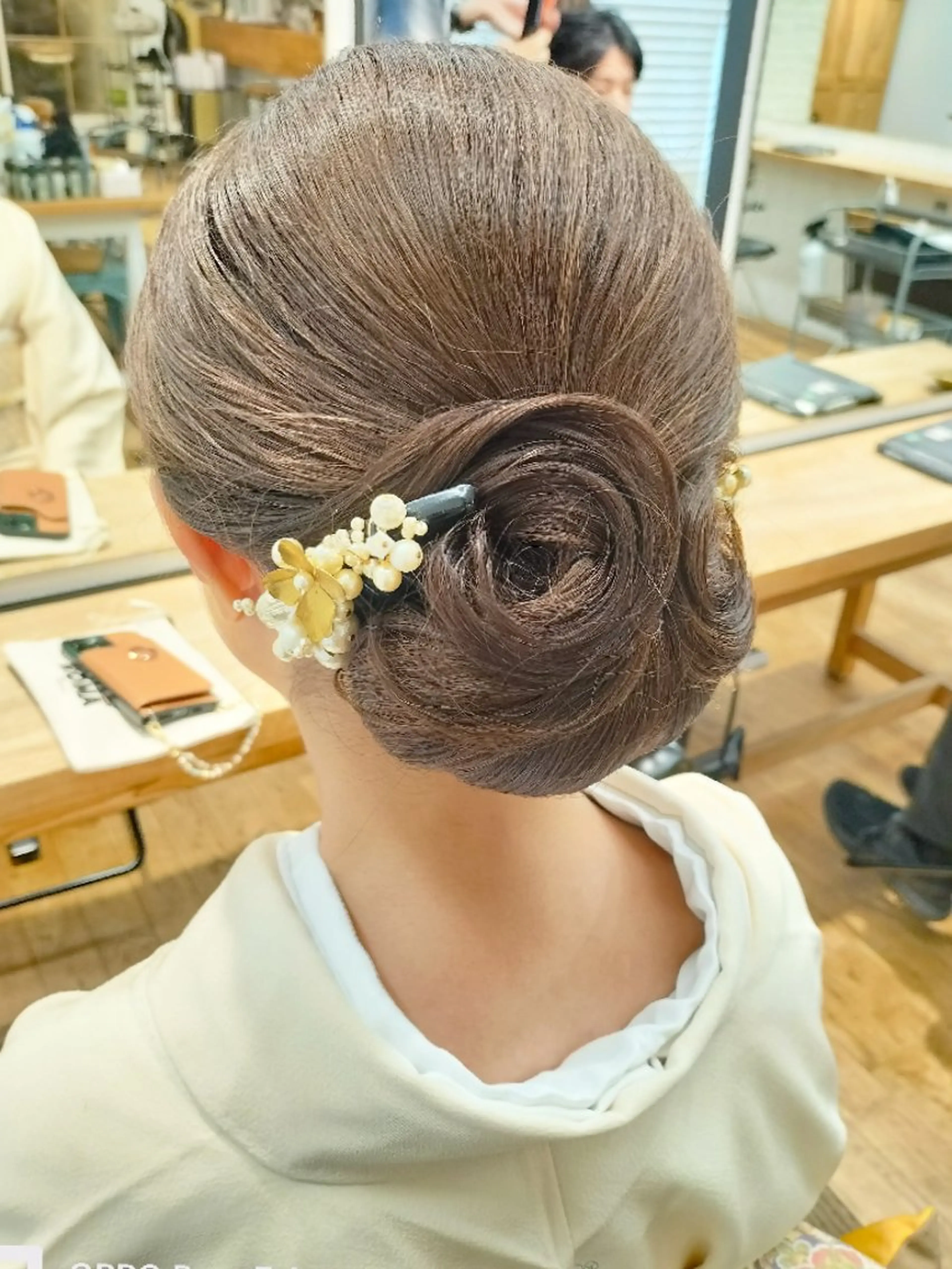 ヘアセットの写真