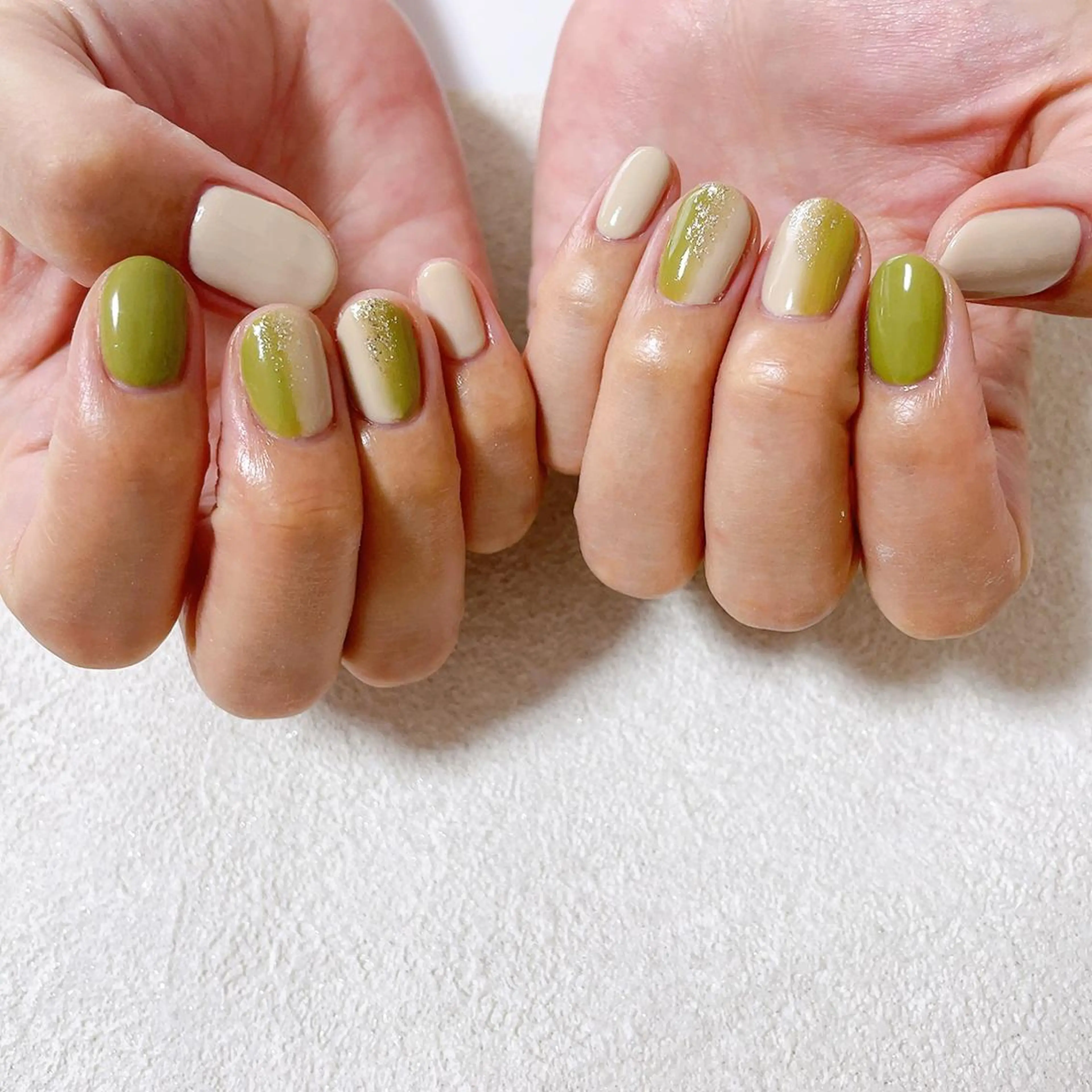 ネイル オーロラネイル フラワーネイル フットネイル フレンチネイル ジェルネイル Mogu nail 二子玉川のネイルデザイン