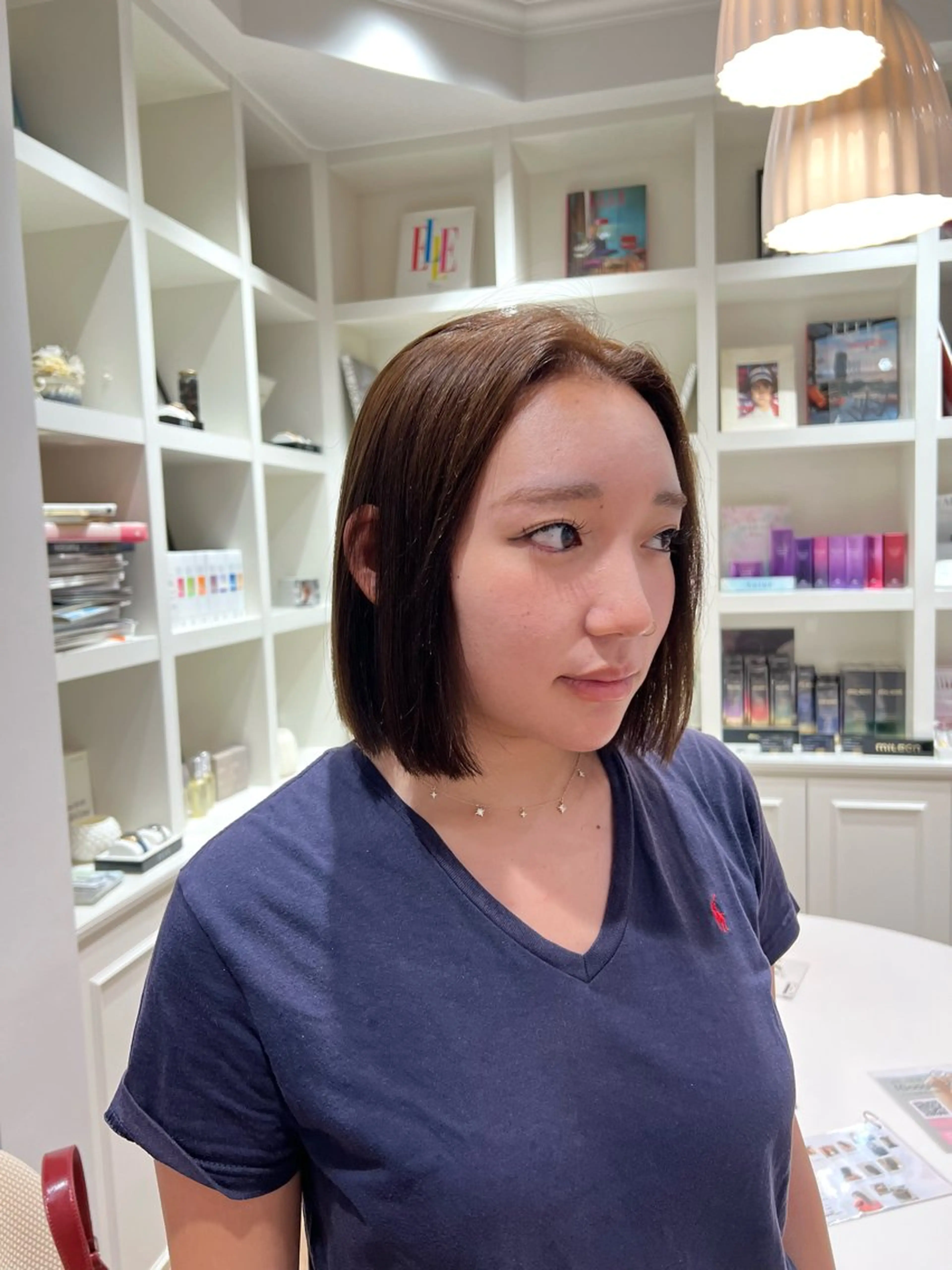 ショート カラー ベージュカラー カット ヘアカラー トリートメント 似合わせ/レイヤー 💟SAEのヘアスタイル