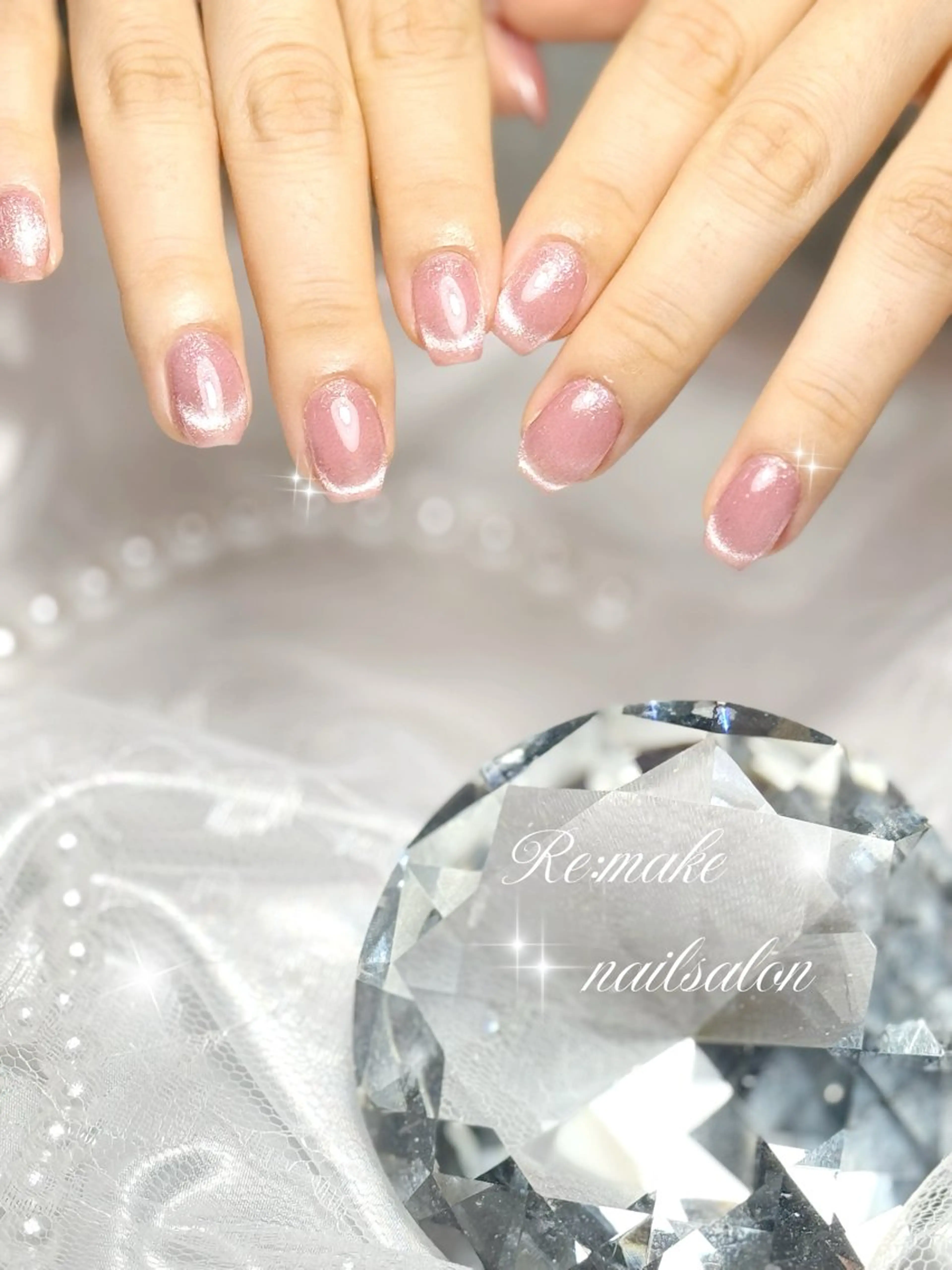 ネイル マグネットネイル ハンドネイル Suetake Shuriのネイルデザイン