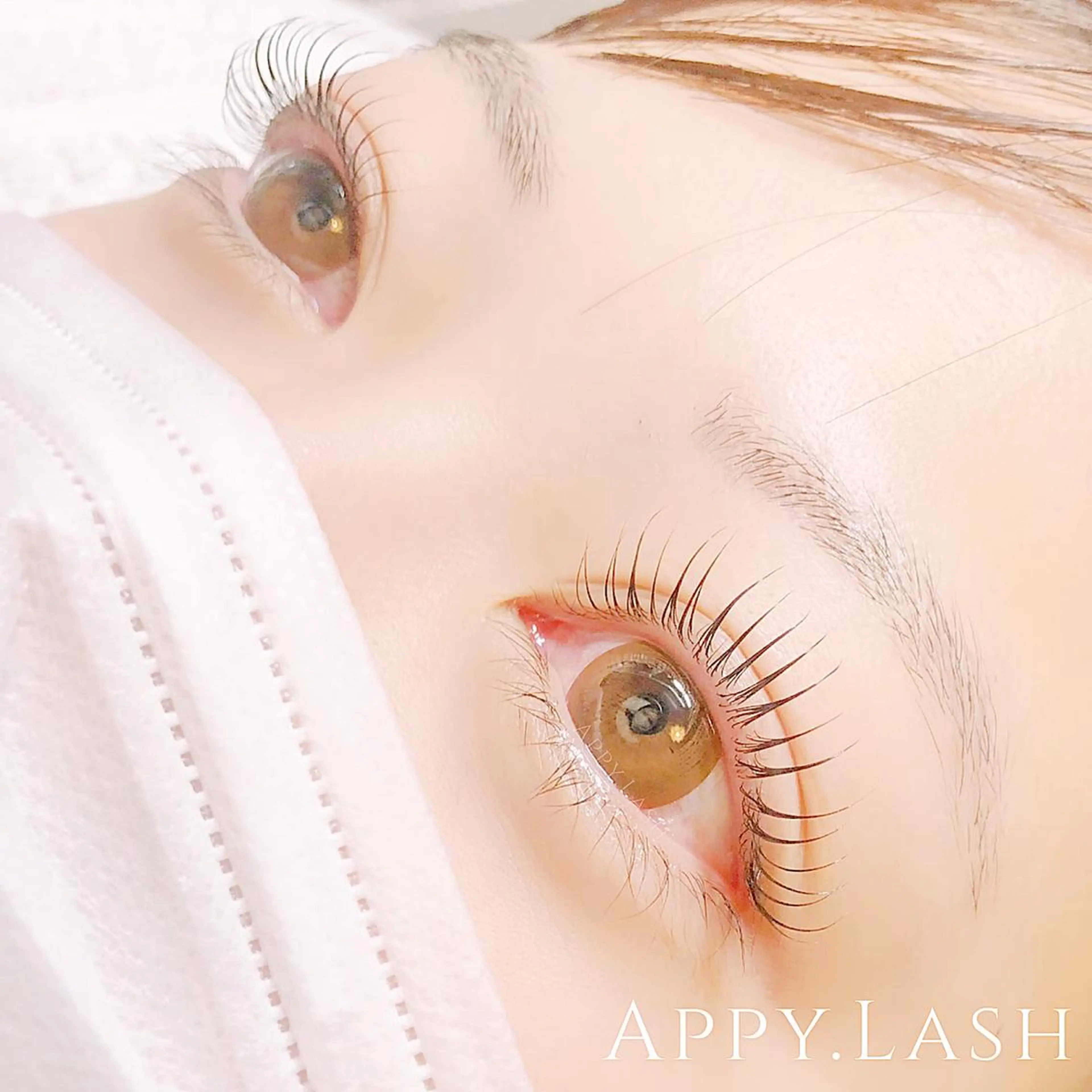 マツエク・マツパ フラットラッシュ ナチュラル パリジェンヌラッシュリフト まつげパーマ ボリュームラッシュ まつげと眉の専門店 Appy.Lashのマツエク・マツパデザイン