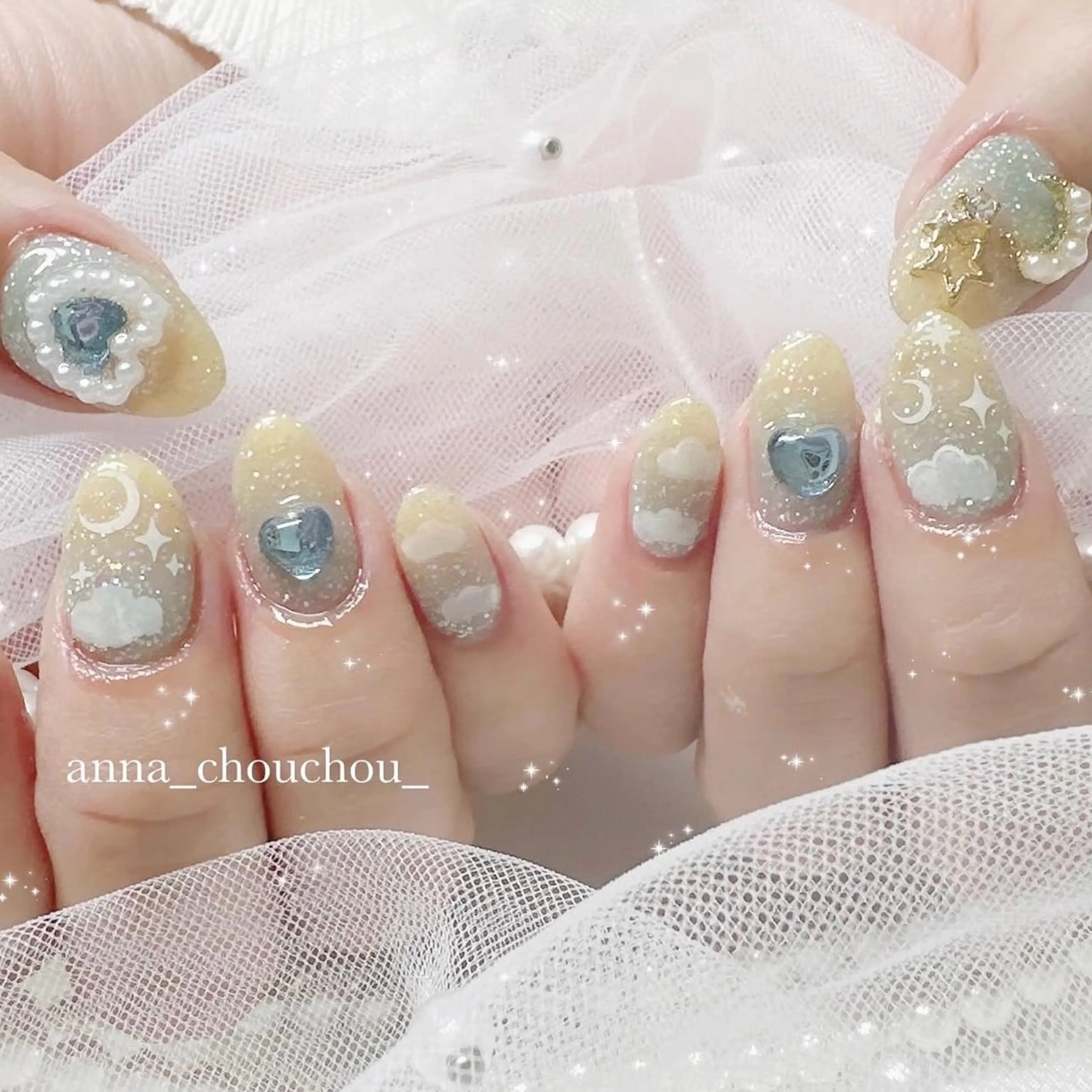 ネイル ハンドネイル Anna Sano⭐️のネイルデザイン