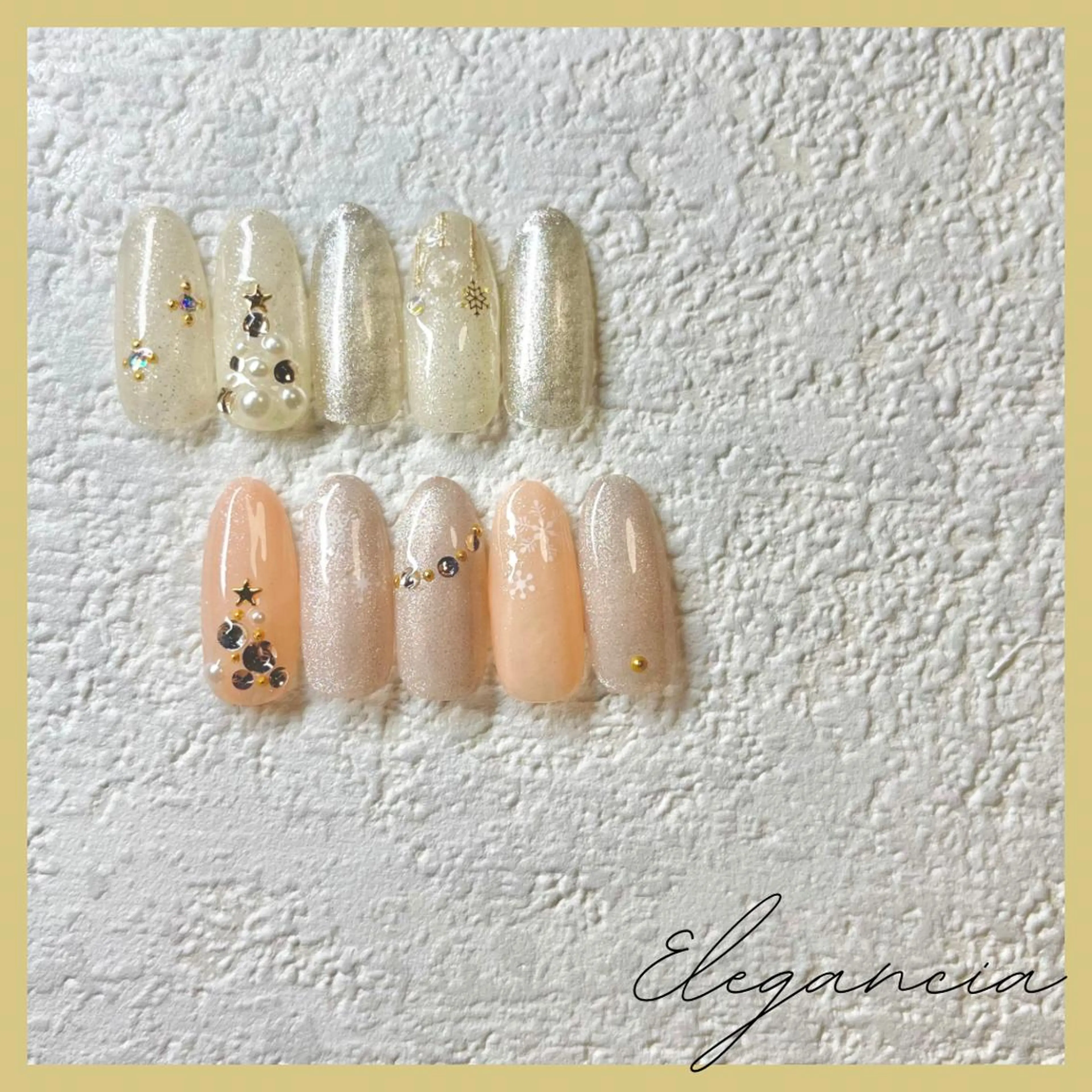 カラー ネイル Elegancia. Hiromiのネイルデザイン