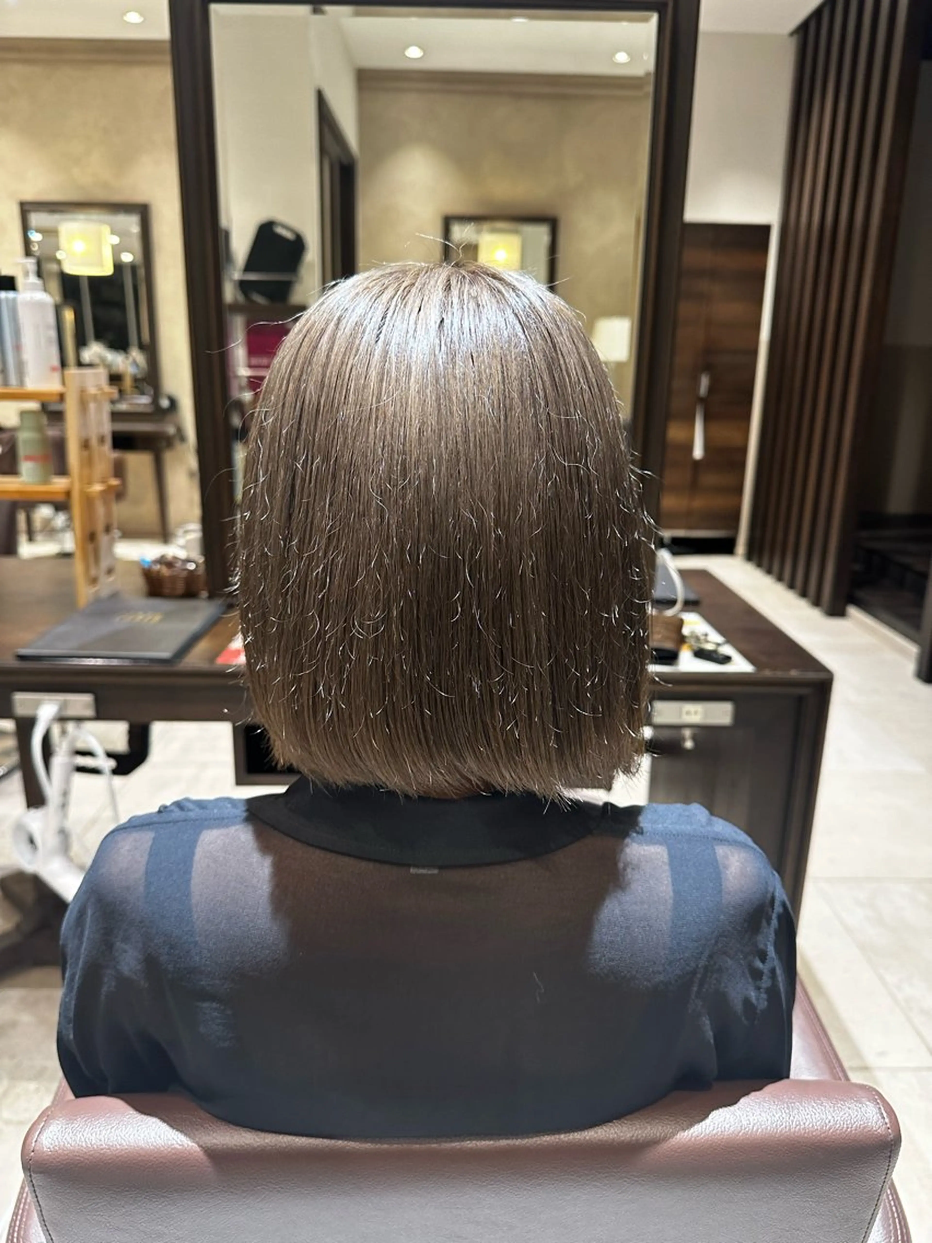 カラー ヘアカラー トリートメント 荒木 郁実のヘアスタイル