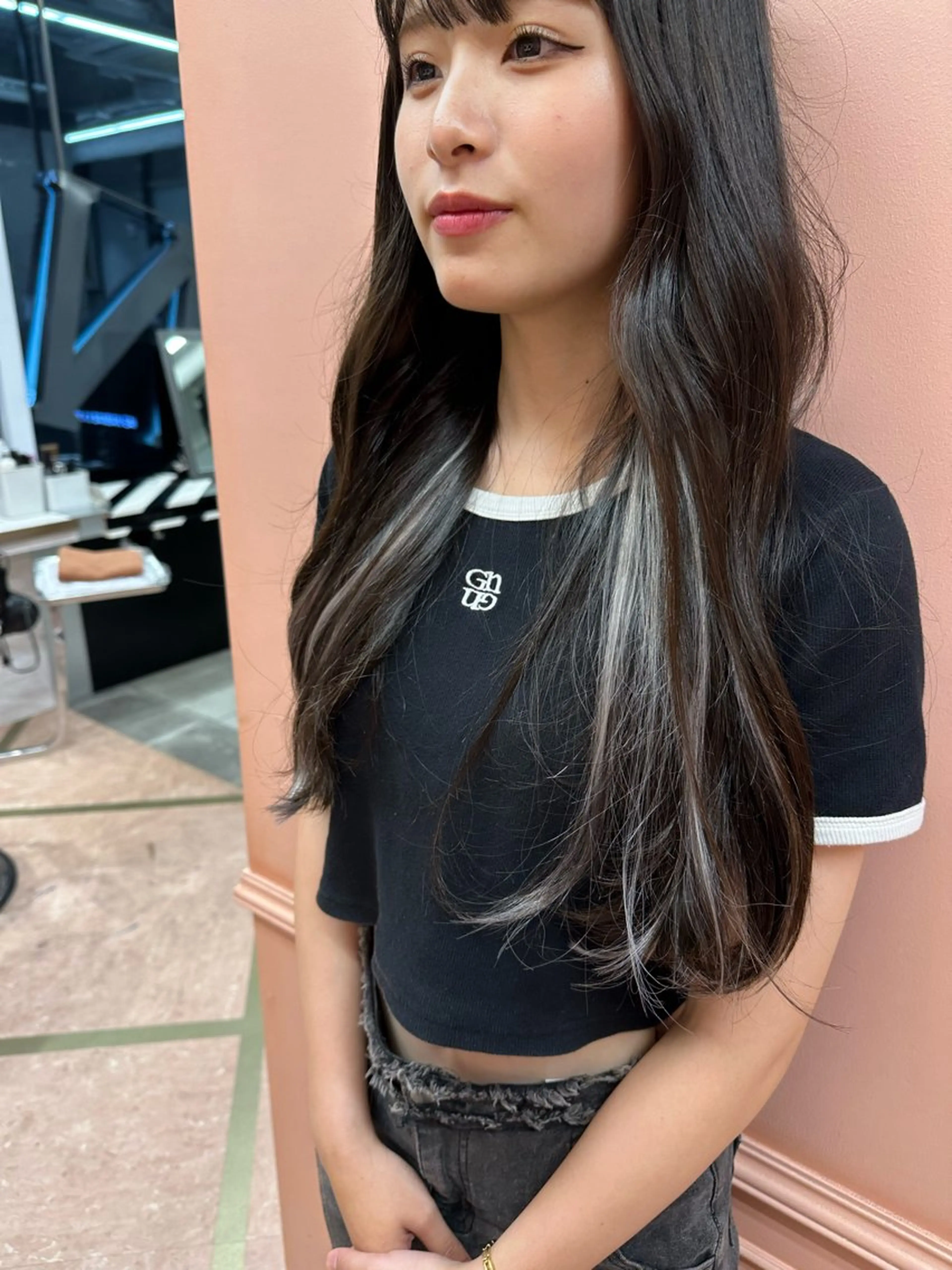 艶暖色/ベージュ SAKI💜のヘアスタイル