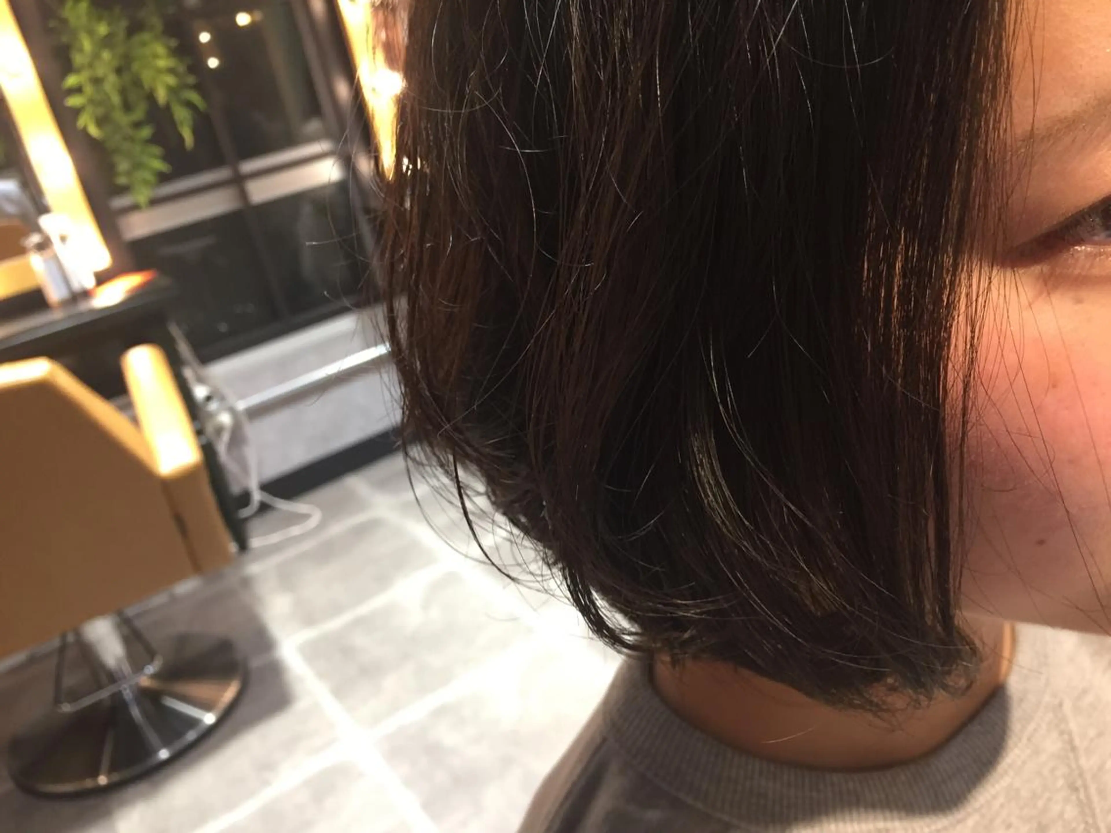 ショート カラー パーマ ヘアアレンジ メンズ キッズ ネイル マツエク・マツパ メンズパーマ ニュアンスネイル ニュアンスパーマ 韓国ヘア♡おくれ毛♡ ボブ♡sayakaのヘアスタイル