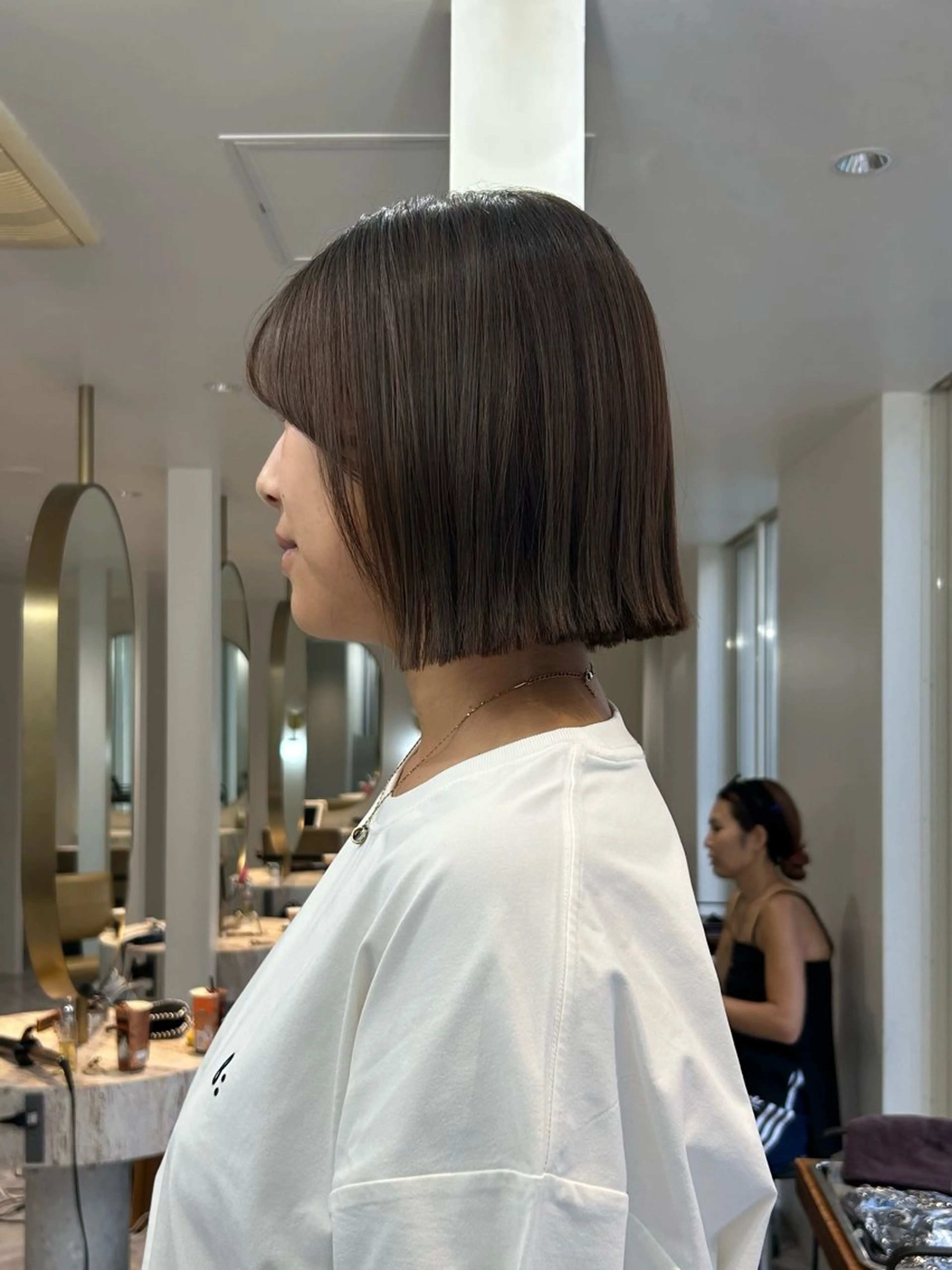 ショート カット トリートメント moeka 表参道のヘアスタイル