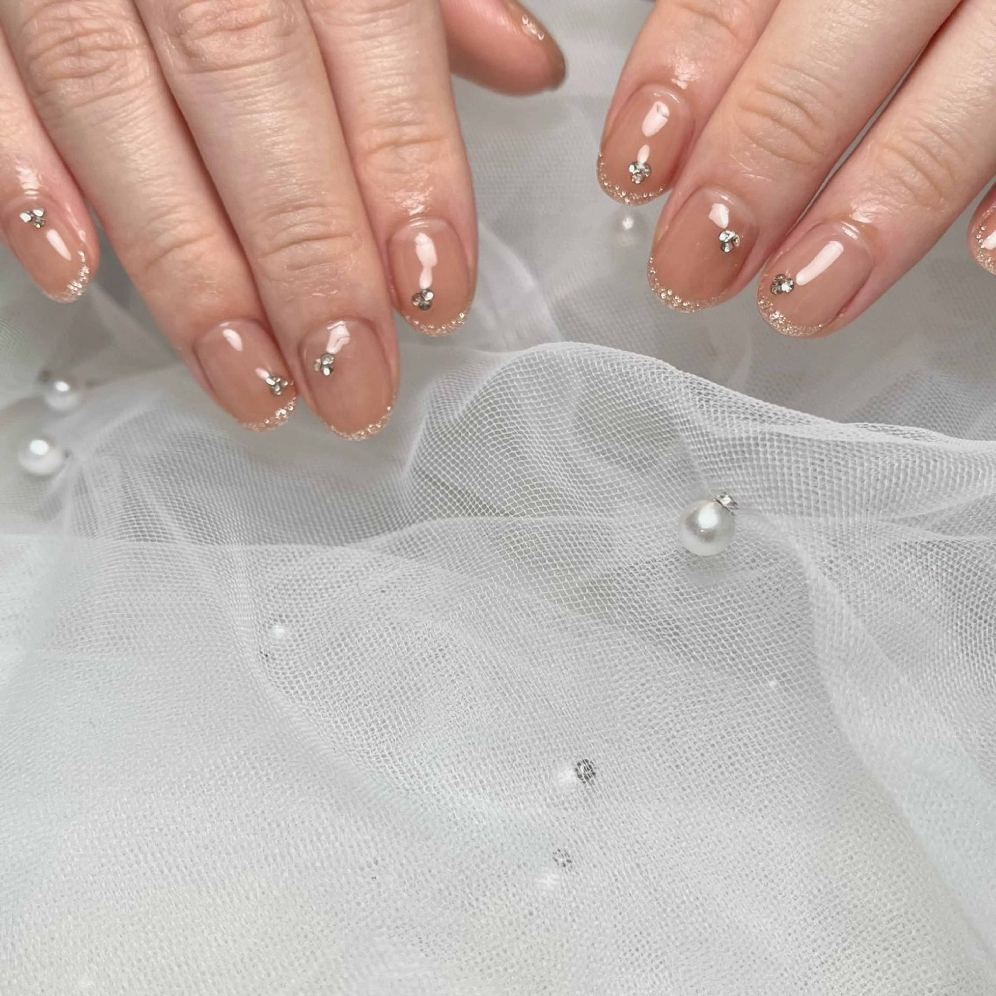 ネイル 韓国ネイル シンプルネイル ワンホンネイル ハンドネイル RE SALONのネイルデザイン