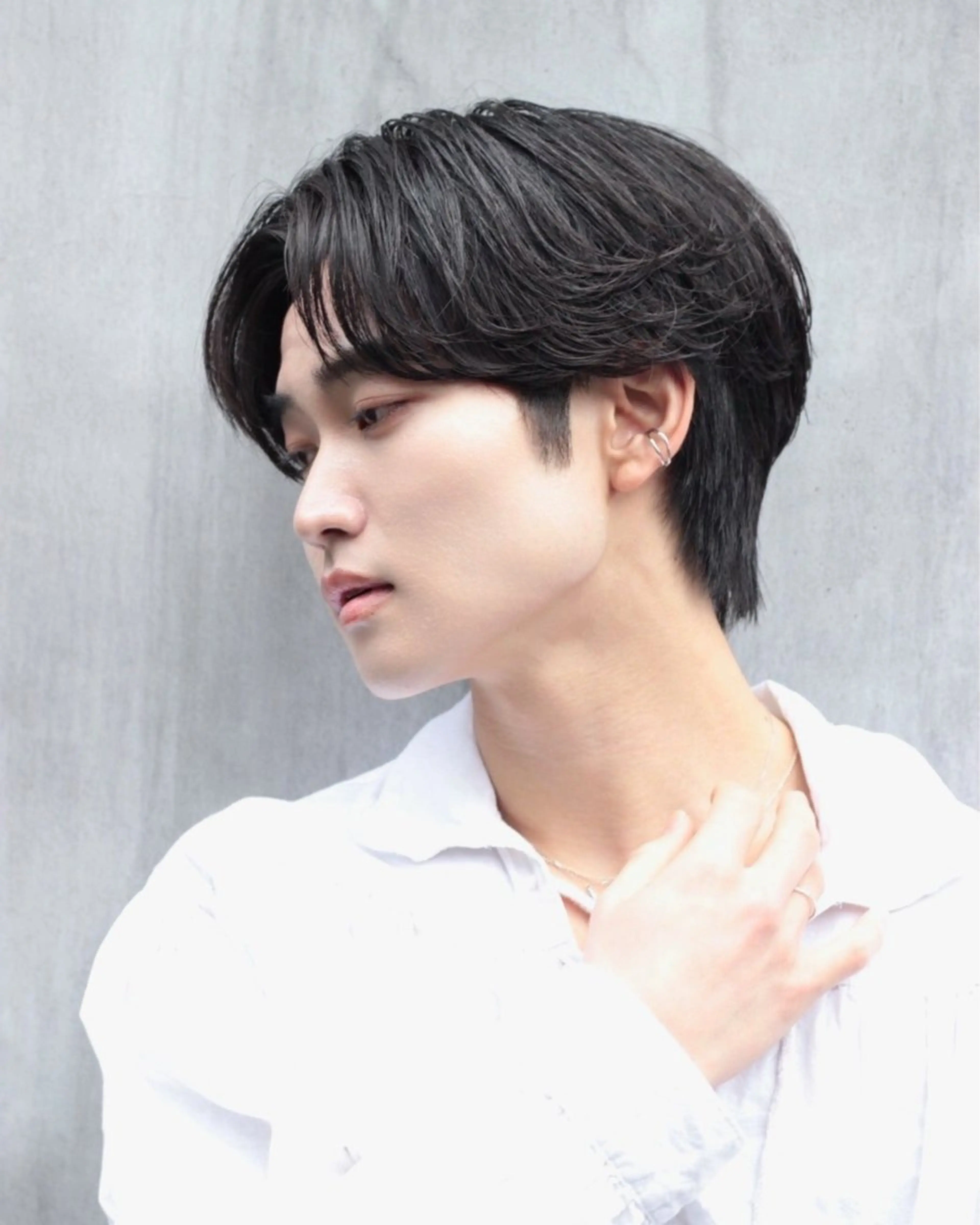 【🇰🇷men's限定価格🇰🇷【ミニモ学割】 学割U15→29までOK！韓流カット➕縮毛矯正(曲がる縮毛矯正も可)の写真