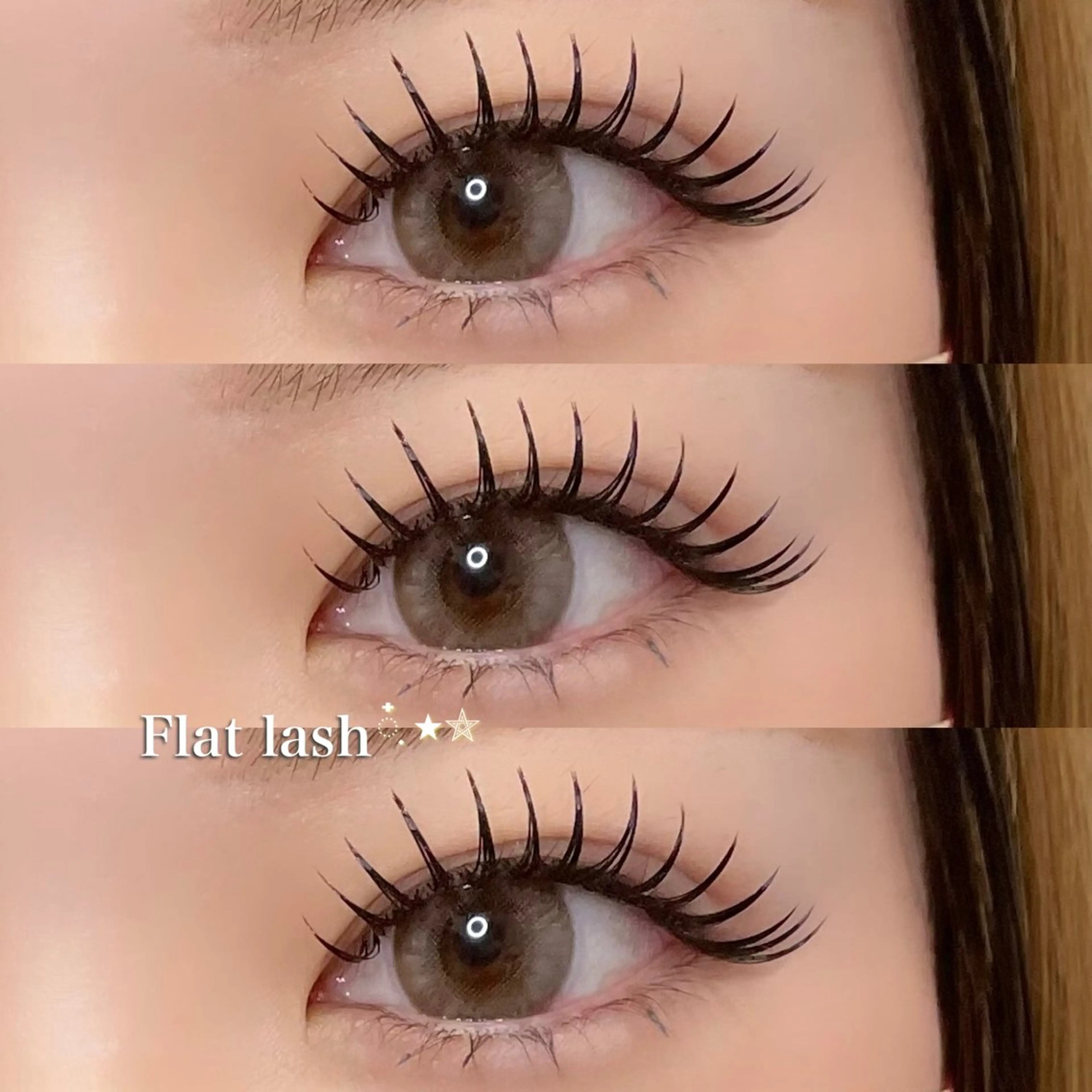 💎フラットラッシュつけ放題💎《束感コーティング無料》の写真