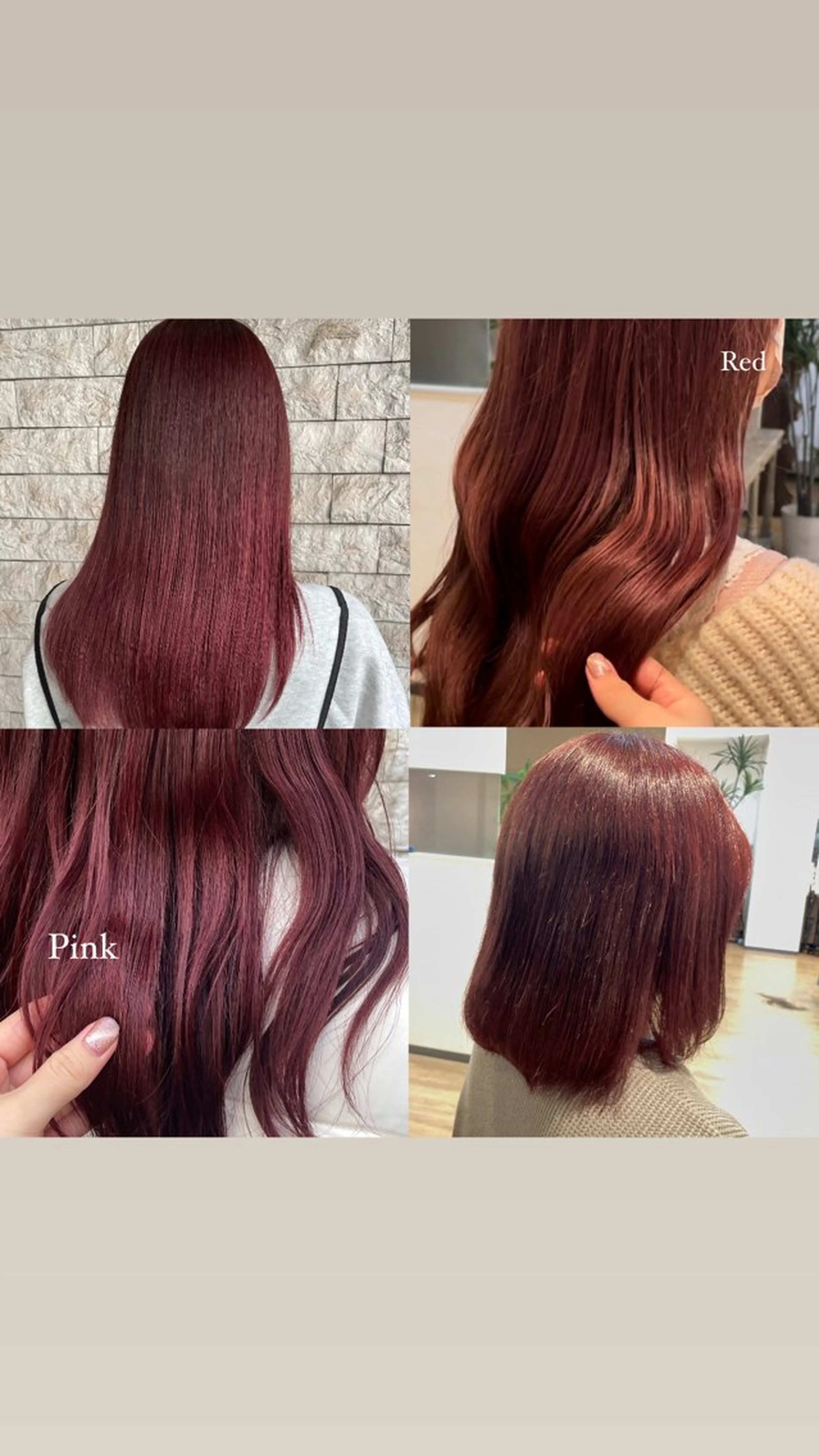 ミディアム ピンク・ラベンダー/ レイヤー/NANAのヘアスタイル